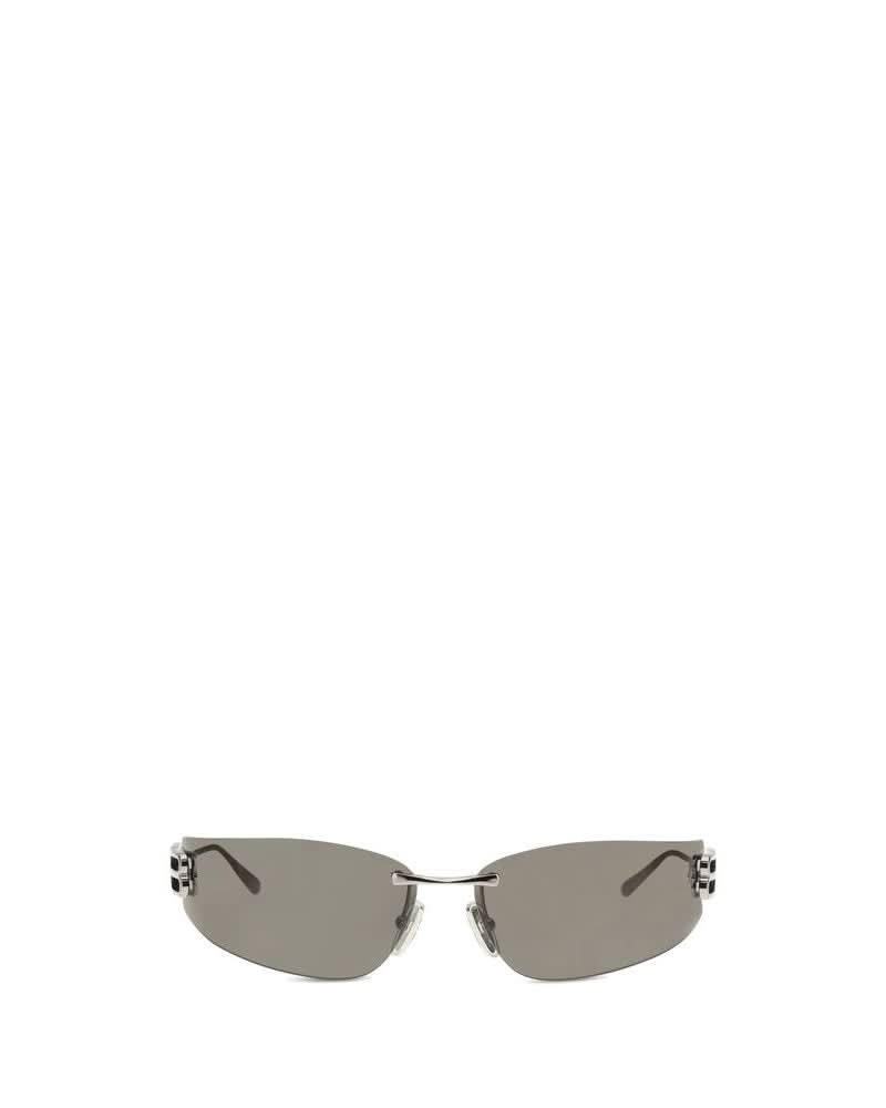 Balenciaga Black Metal Sunglasses