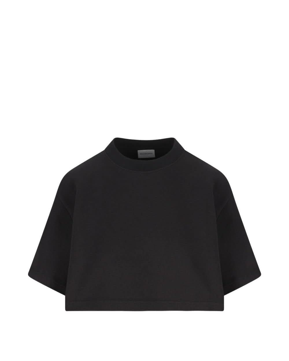 Balenciaga Black Polo T-shirt Glam Steals