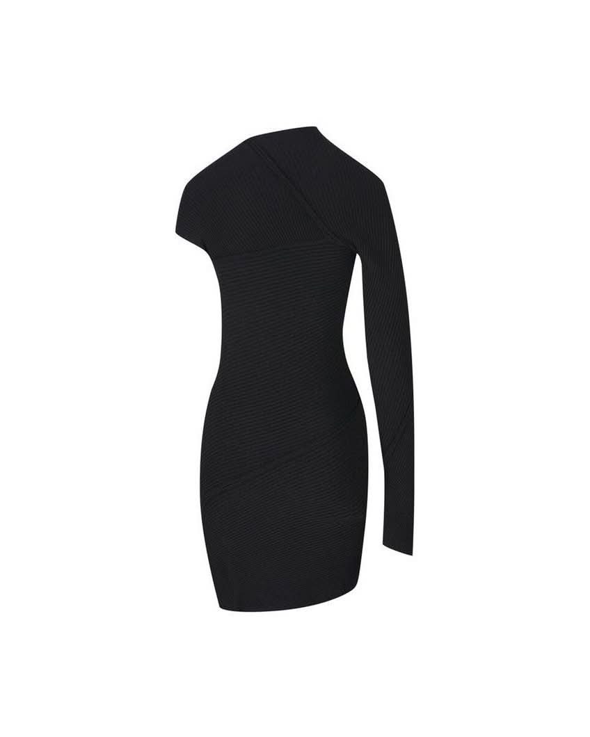 Balenciaga Black Polyester Dress