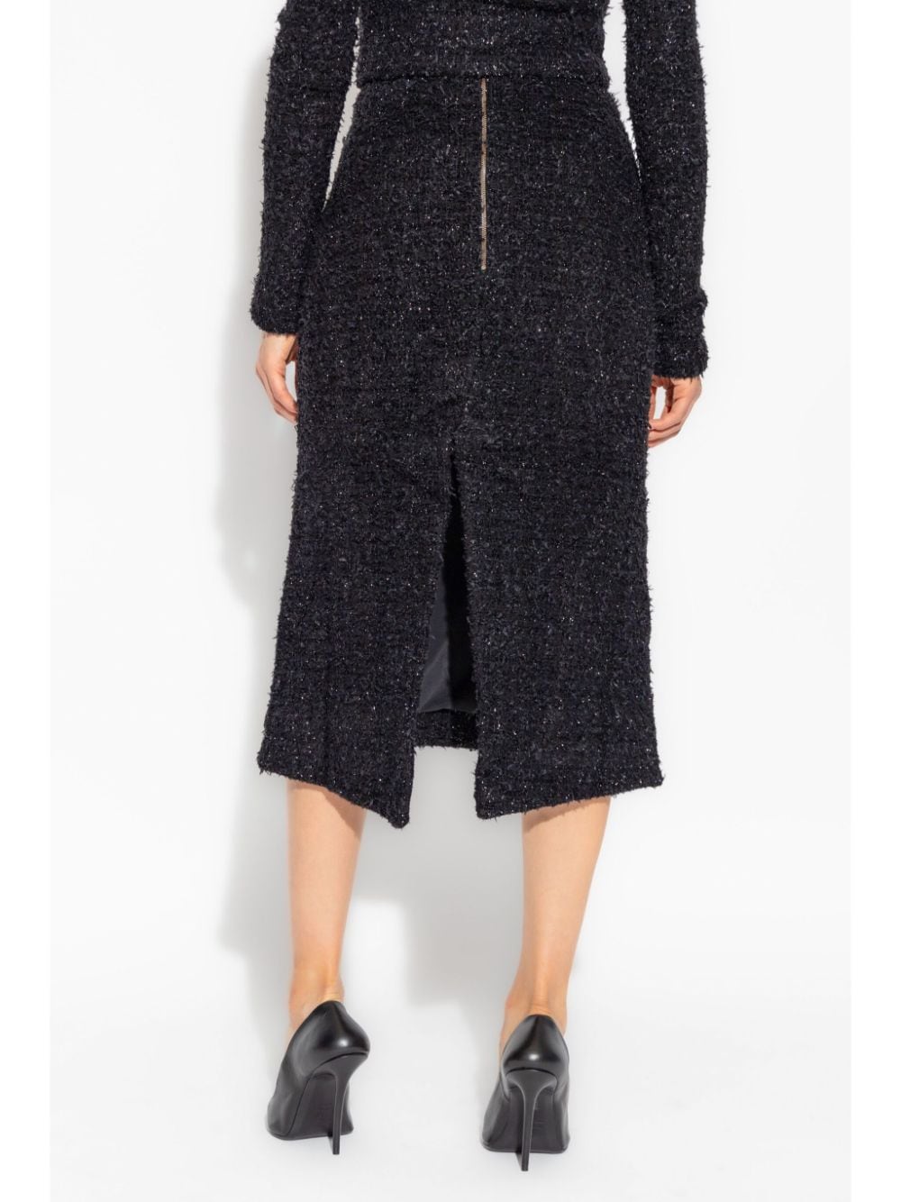 Balenciaga Black Skirt Glam Steals