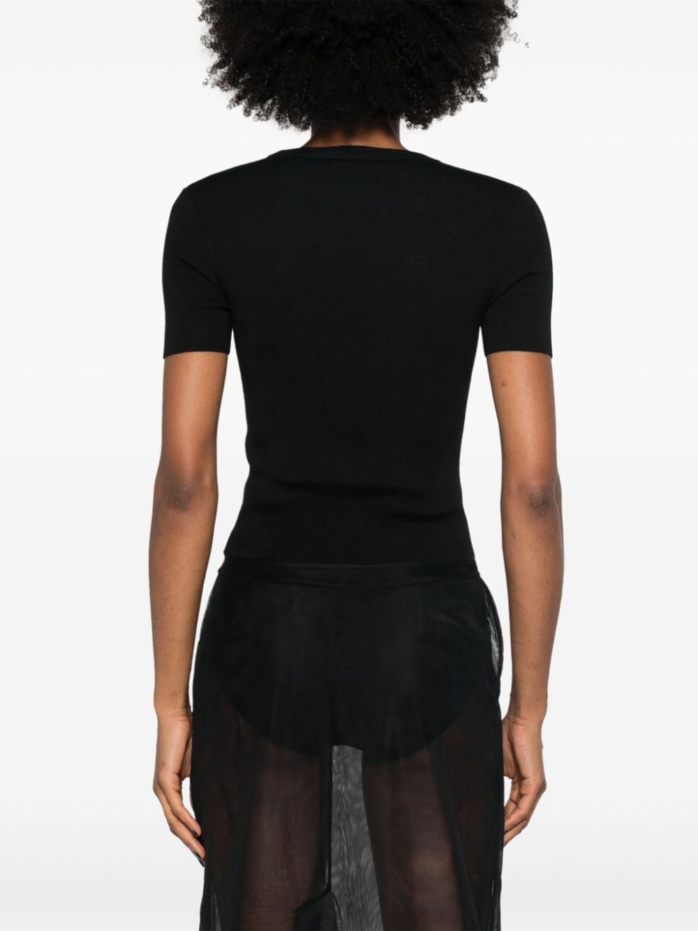 Balenciaga Black Sweater Glam Steals
