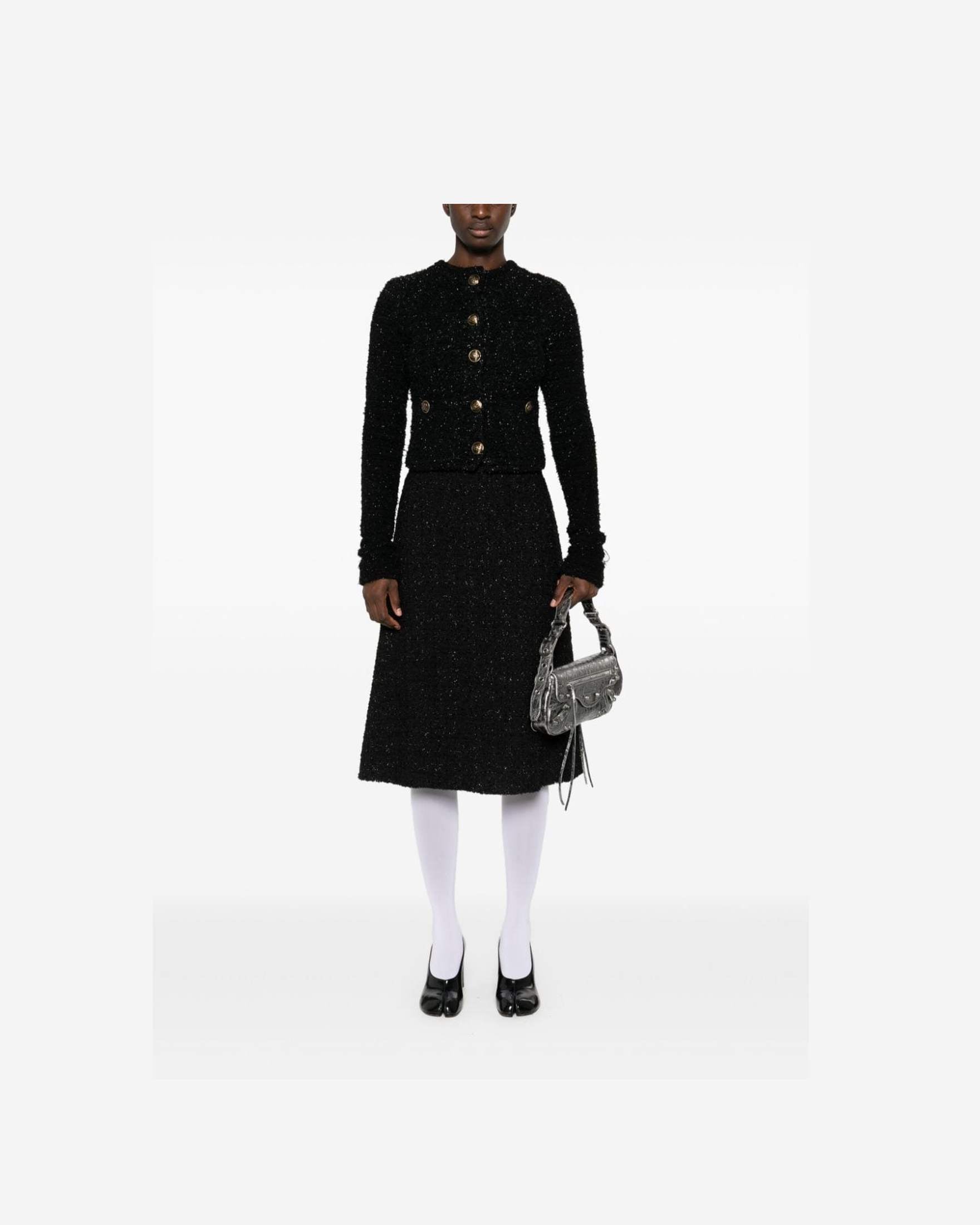 Balenciaga Black Sweater Glam Steals