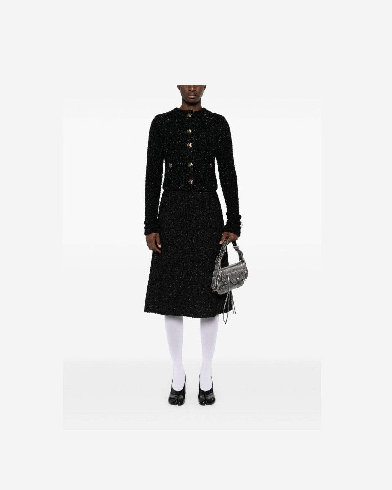 Balenciaga Black Sweater Glam Steals
