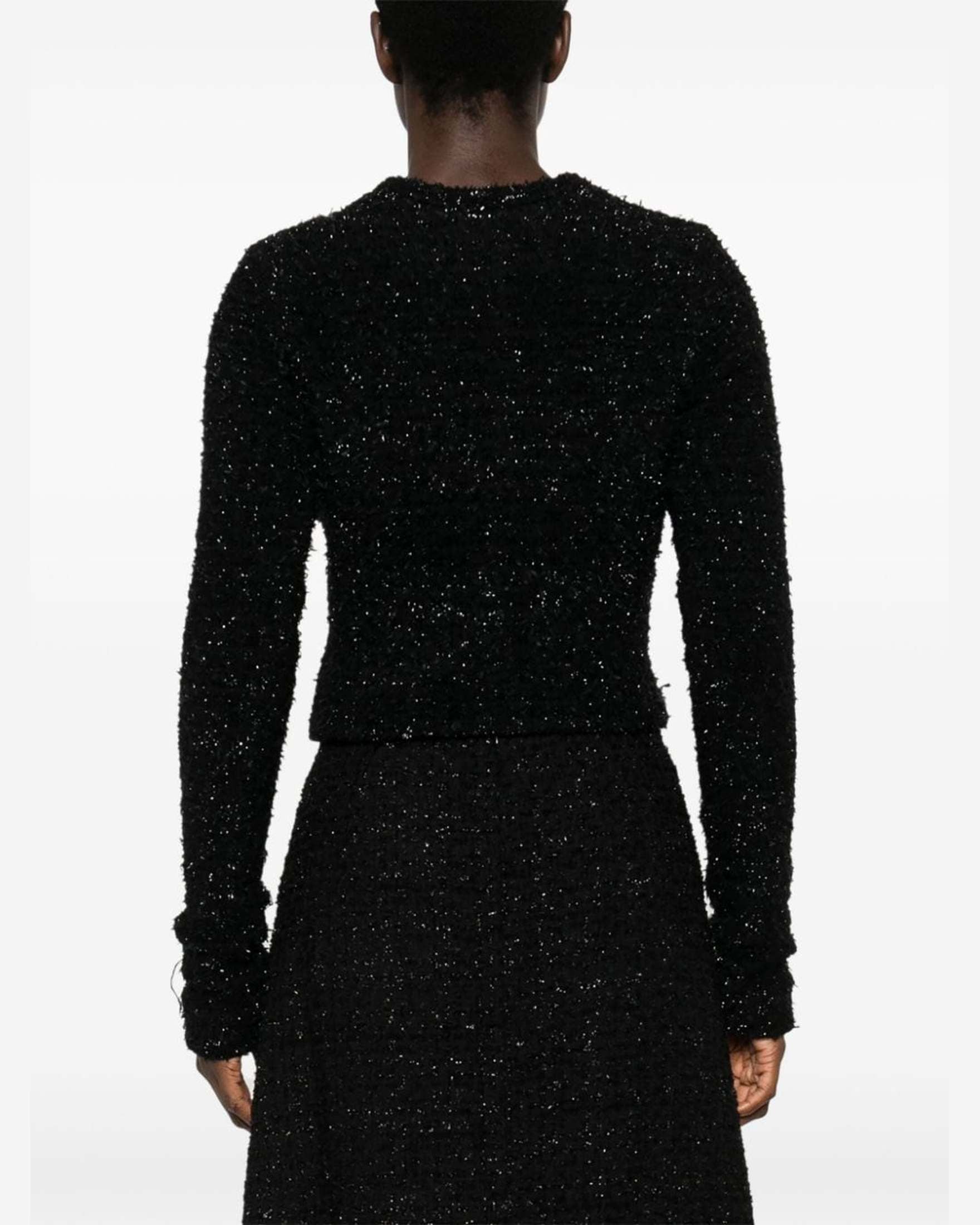 Balenciaga Black Sweater Glam Steals