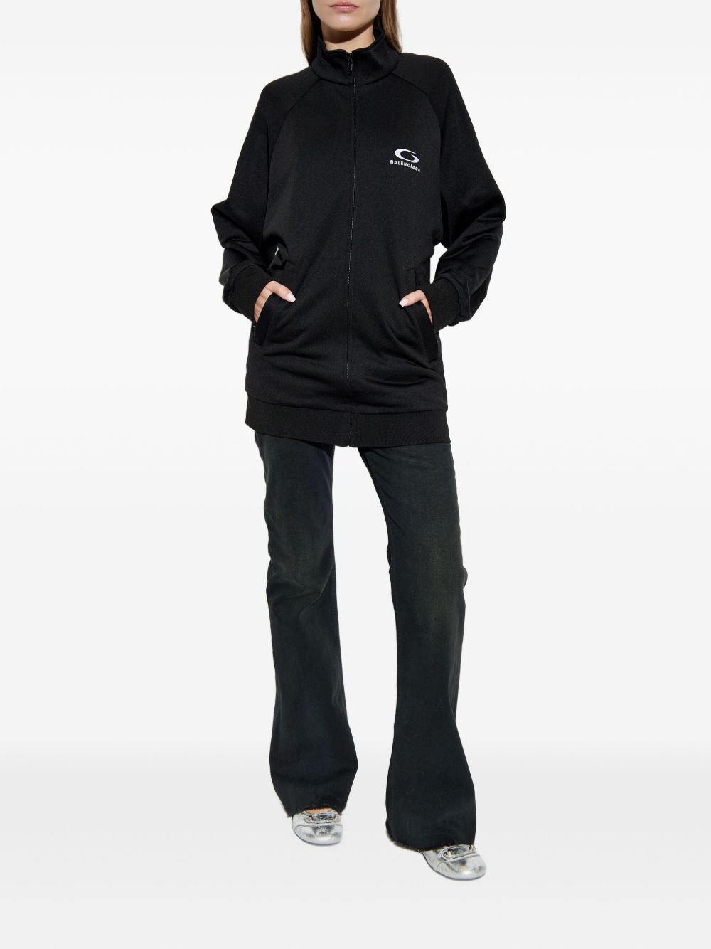 Balenciaga Black Sweater Glam Steals