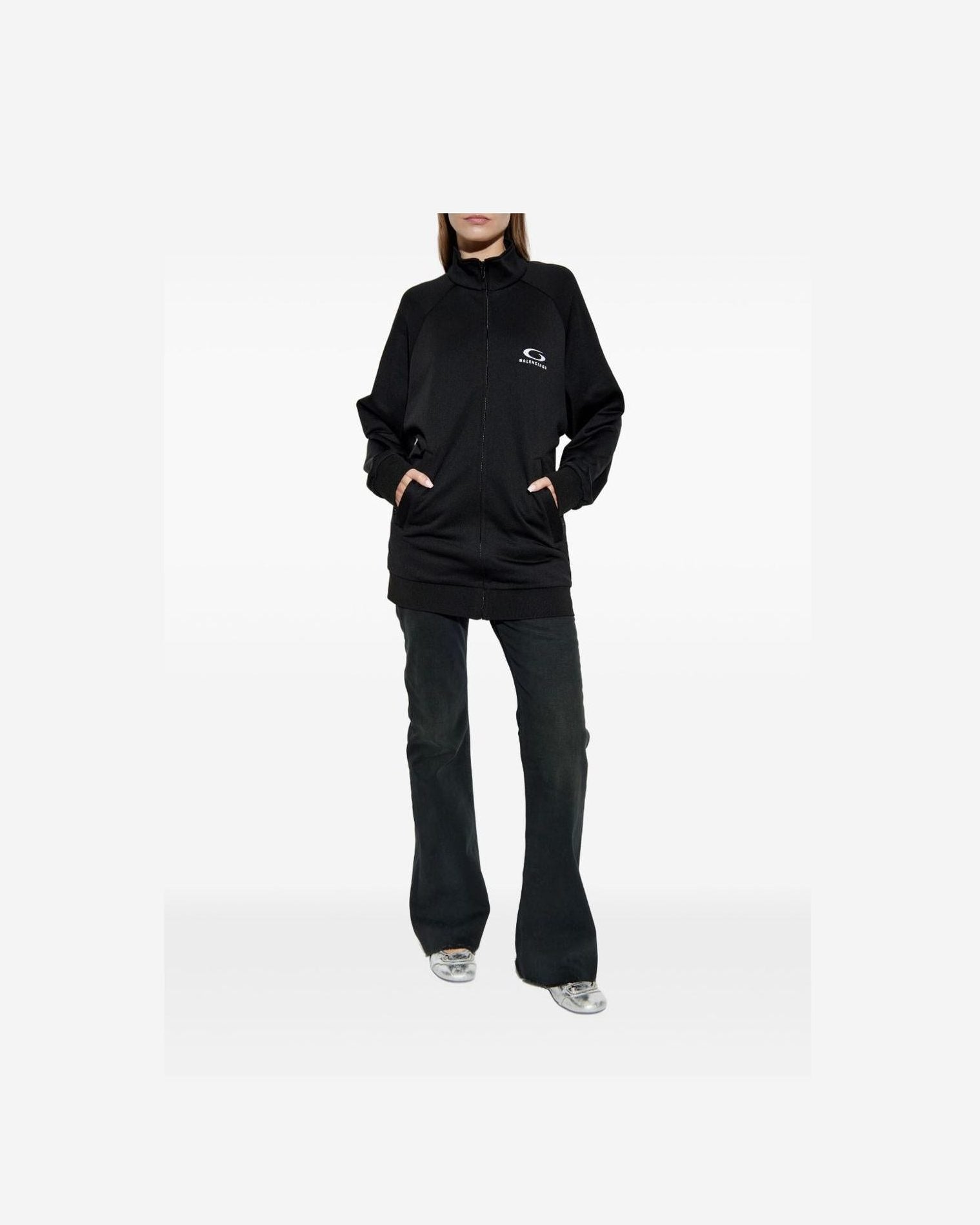 Balenciaga Black Sweater Glam Steals