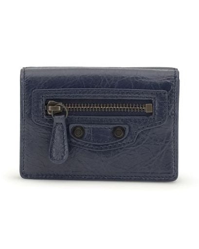 Balenciaga Blue Lamb Ovis Aries Wallet Glam Steals