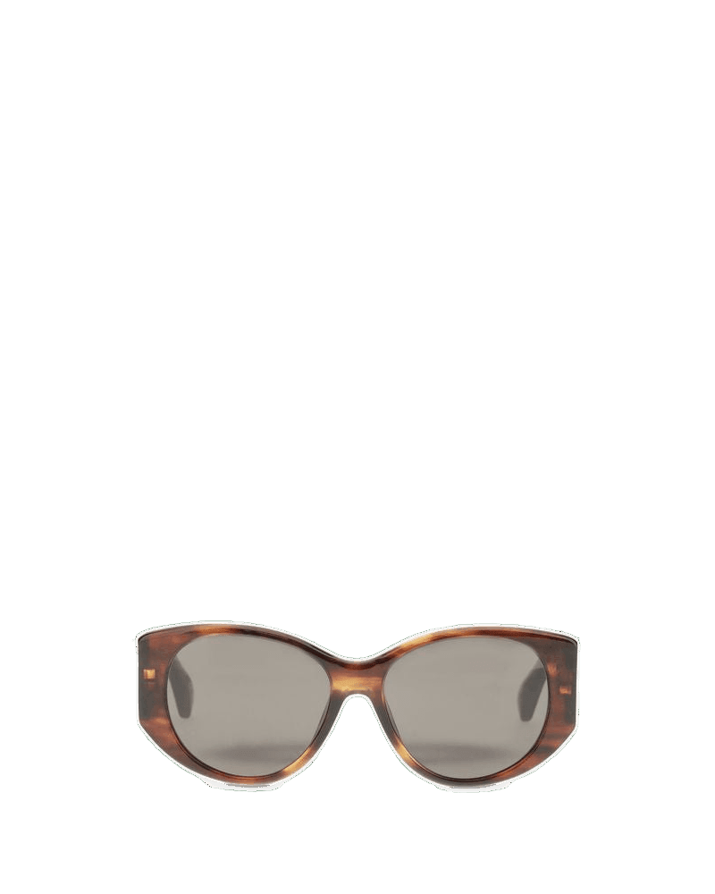 Balenciaga Brown Acetate Sunglasses Glam Steals