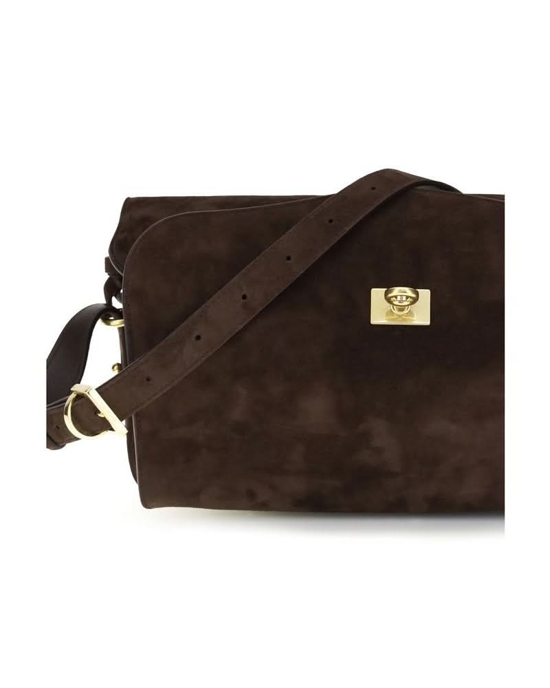 Balenciaga Brown Shoulder Bag Glam Steals