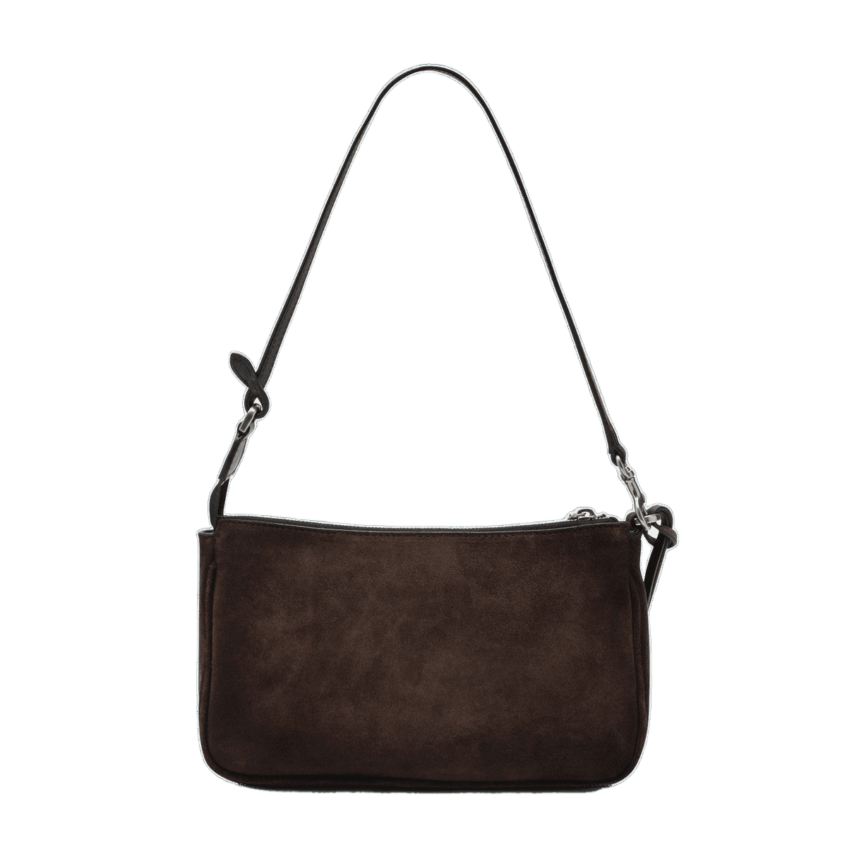 Balenciaga Brown Suede Rodeo Shoulder Clutch Bag Glam Steals