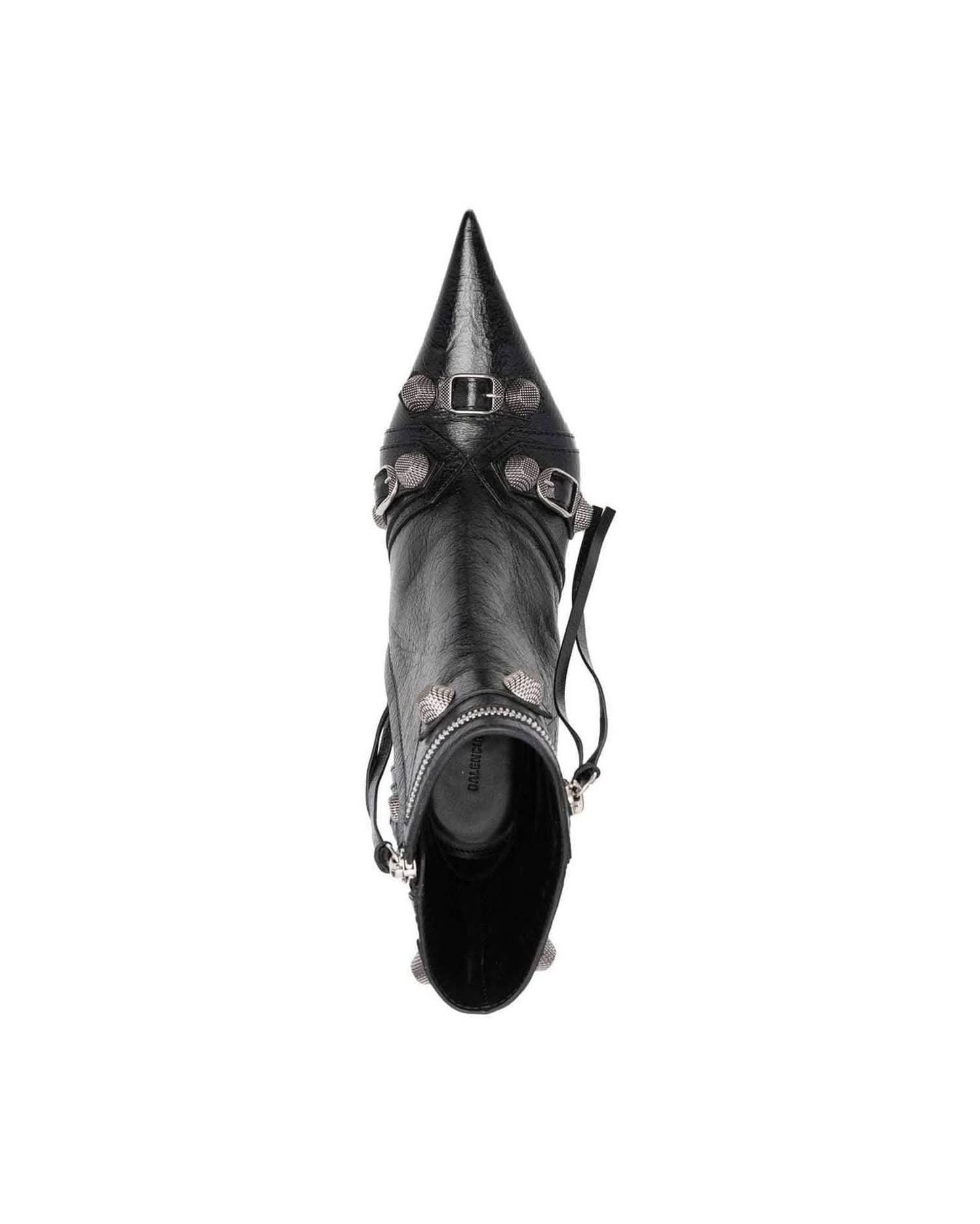 Balenciaga Cagole 90 Mm Ankle Boot Boots