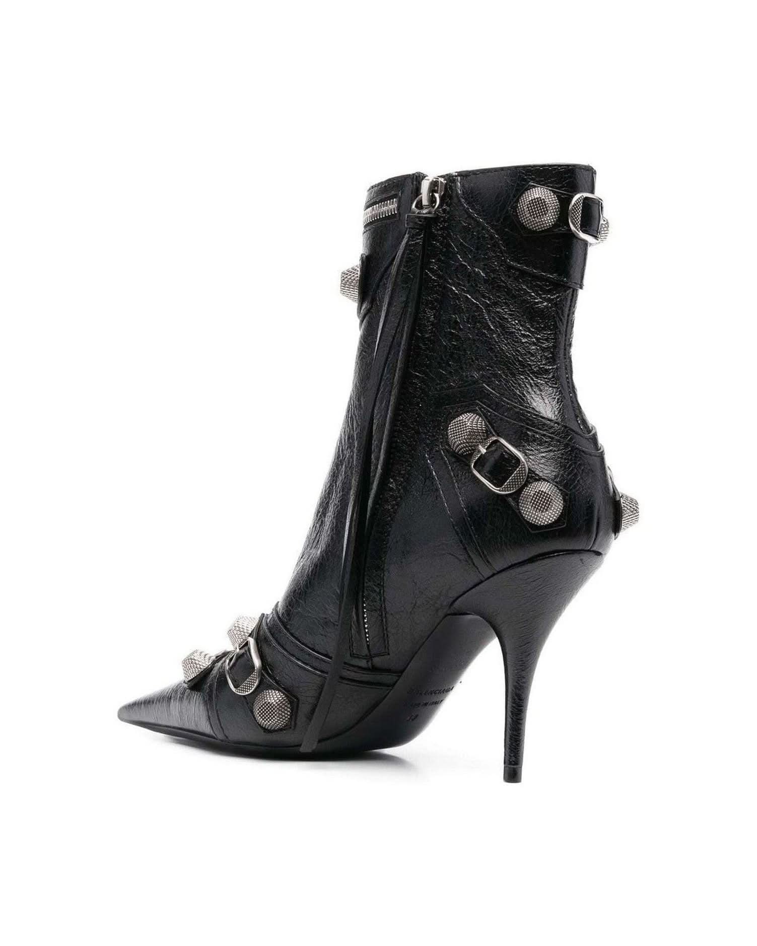 Balenciaga Cagole 90Mm Bootie Boots