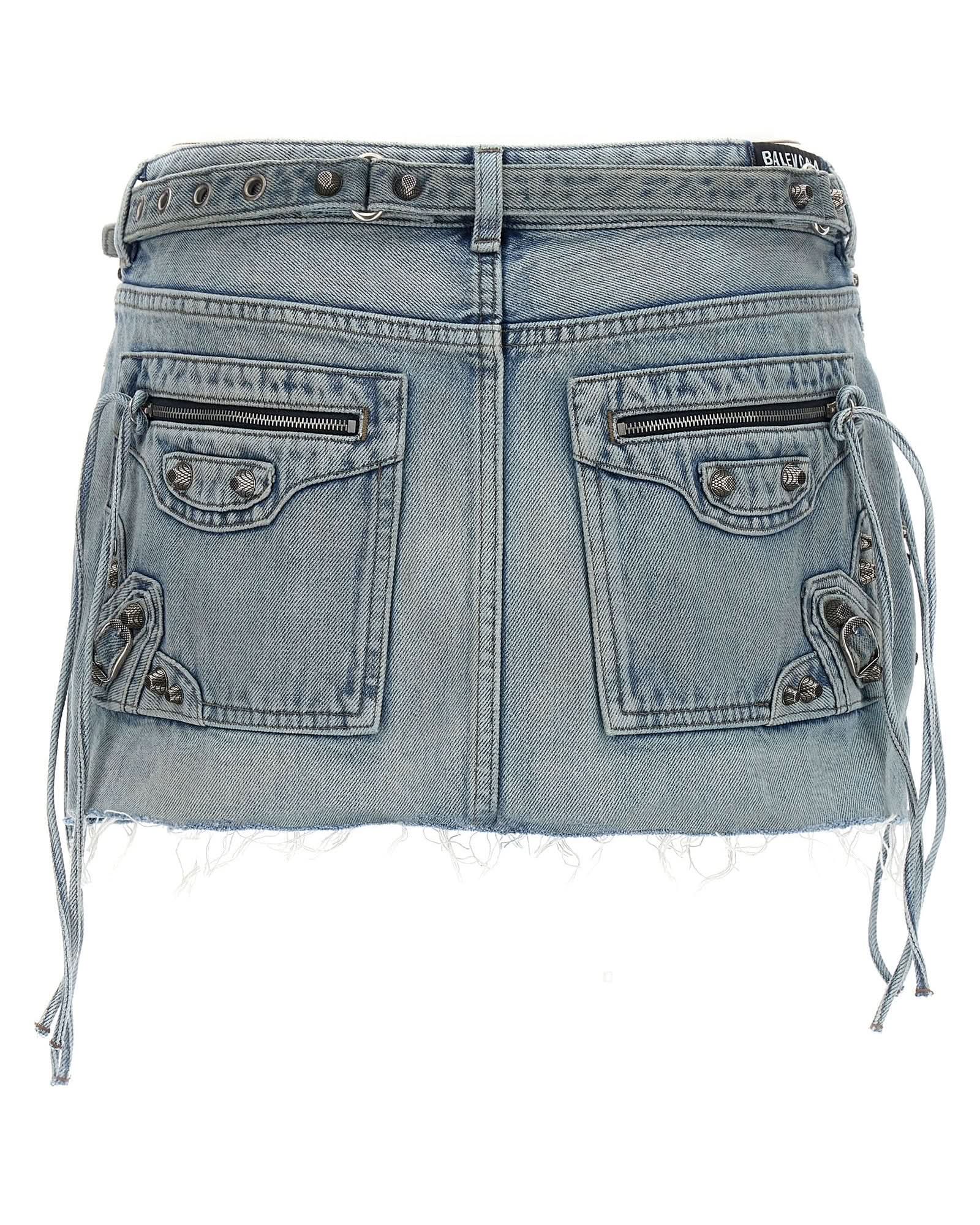 Balenciaga Cagole Mini Skirt Glam Steals