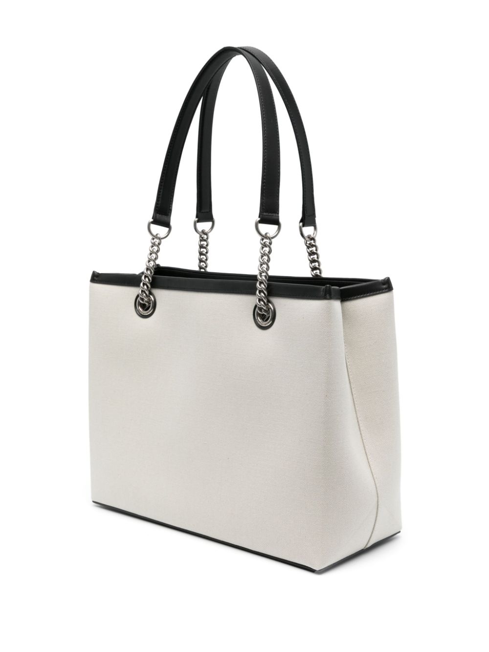 Balenciaga Canvas Logo Print Tote Bag Glam Steals