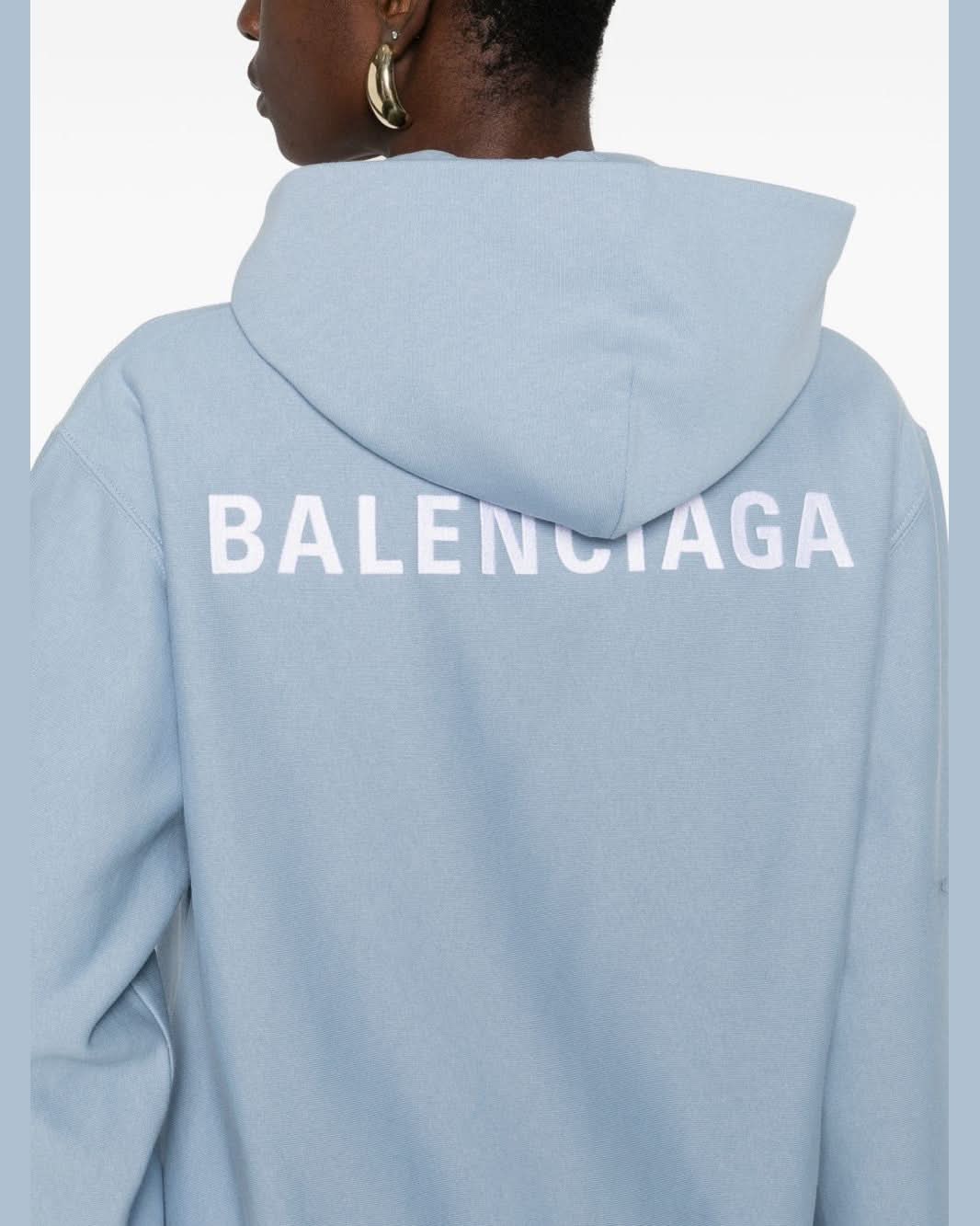 Balenciaga Clear Blue Sweater Hoodies