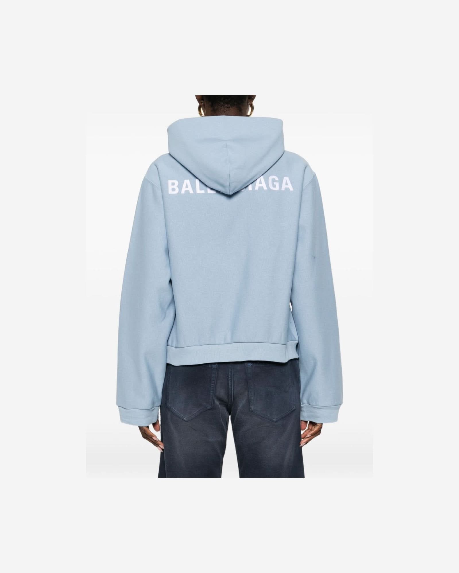 Balenciaga Clear Blue Sweater Hoodies