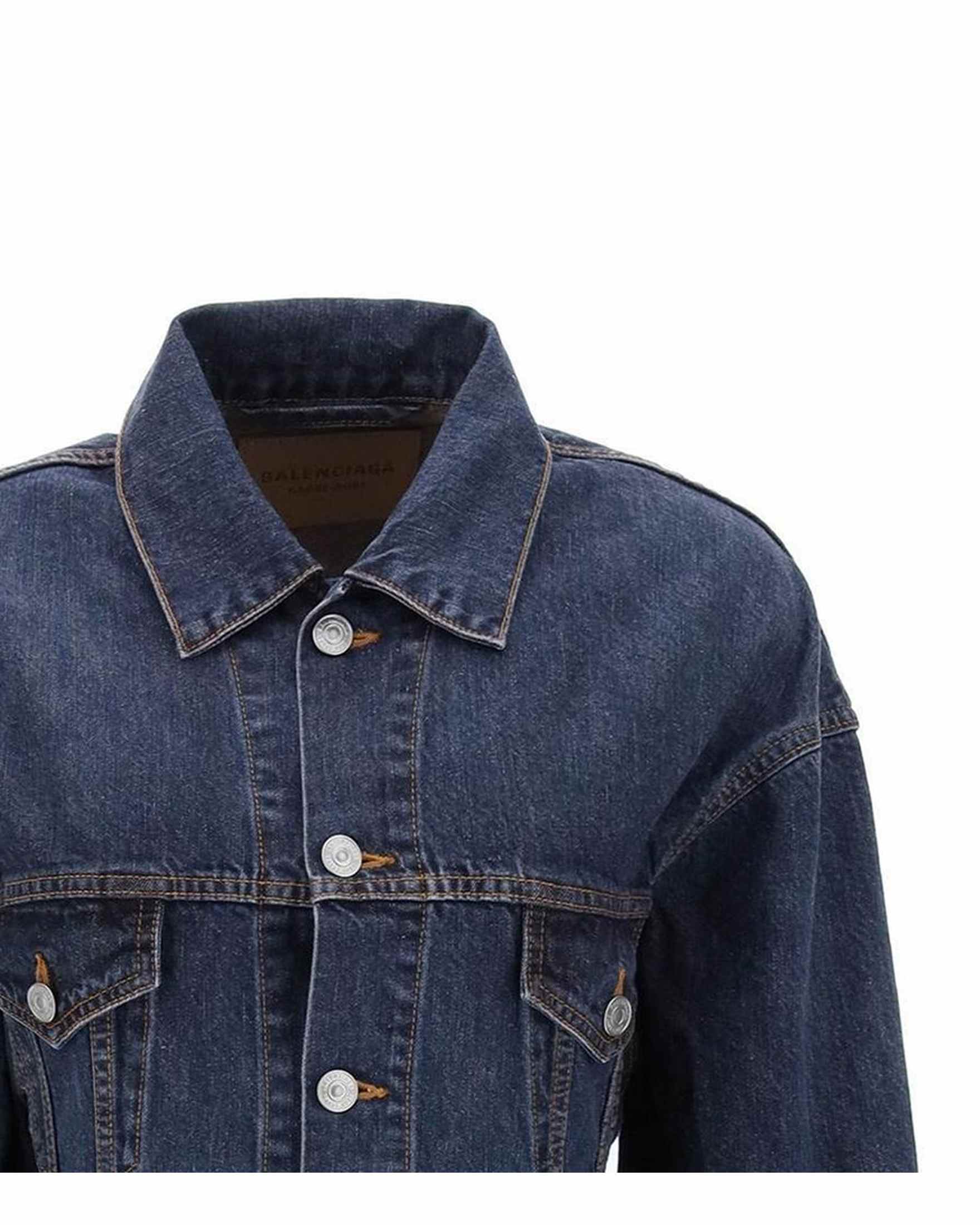 Balenciaga Denim Hourglass Jacket Glam Steals