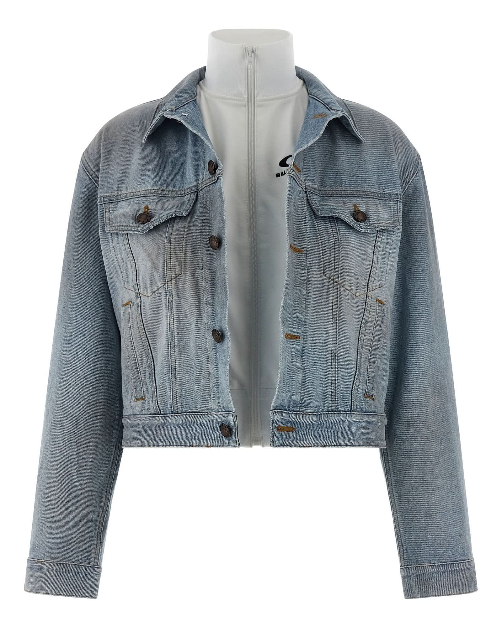 Balenciaga Double Layer Jacket Glam Steals