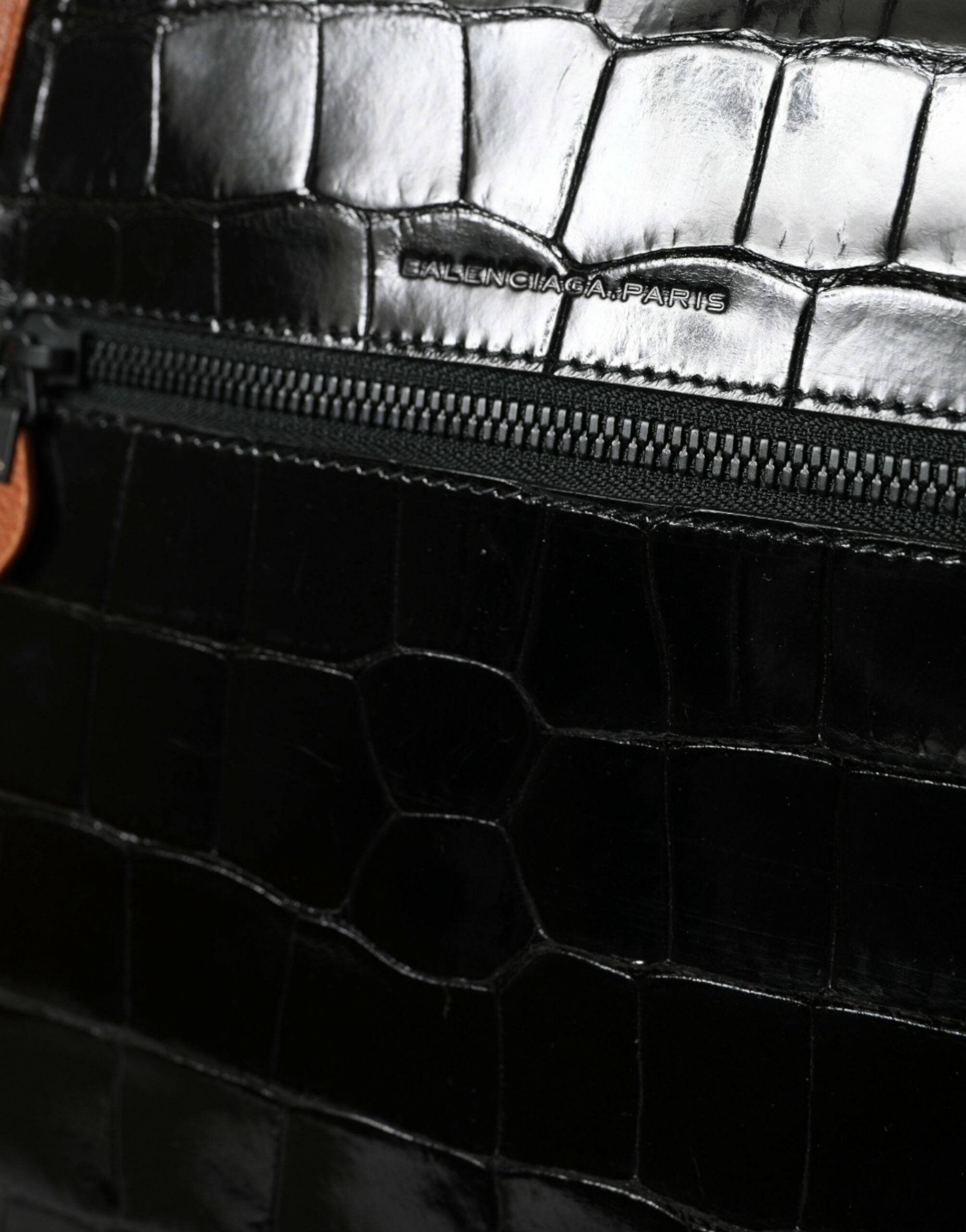Balenciaga Elegant Crocodile Leather Crossbody Bag Glam Steals