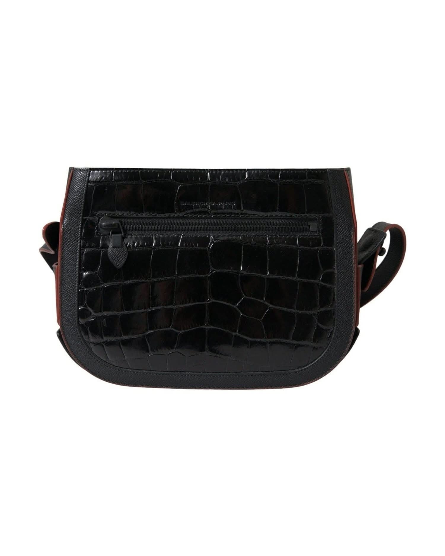 Balenciaga Elegant Exotic Leather Camera Bag Handbags