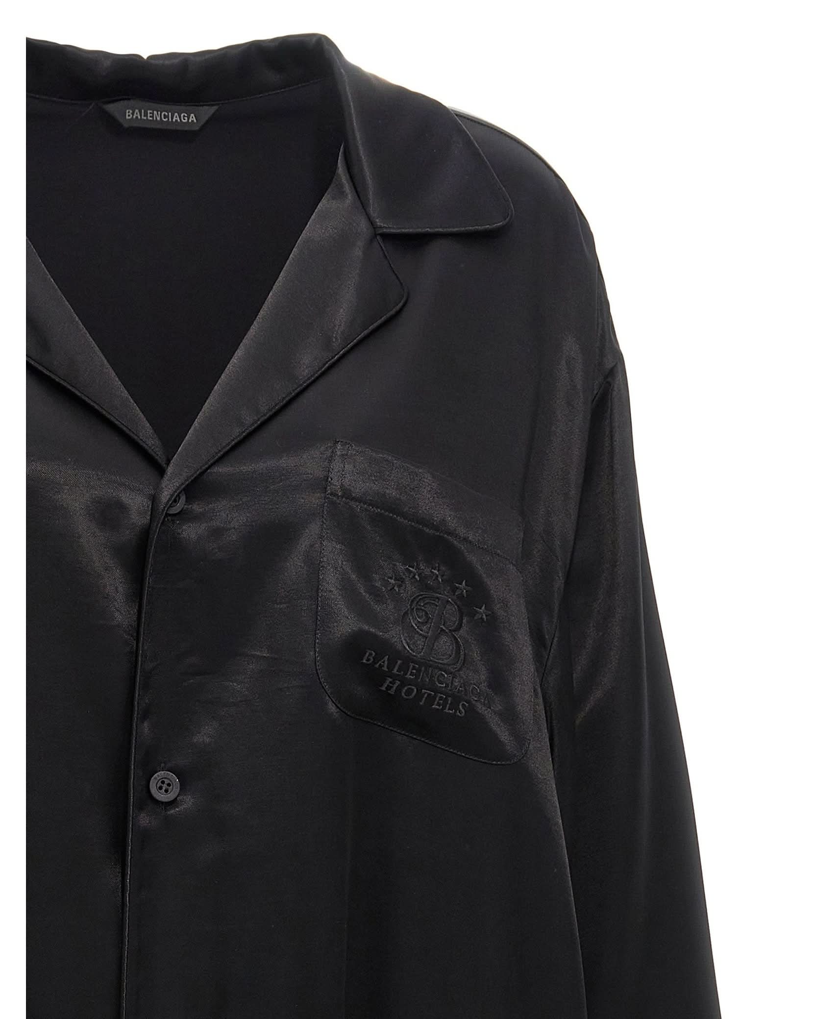 Balenciaga Embroidery Shirt Glam Steals
