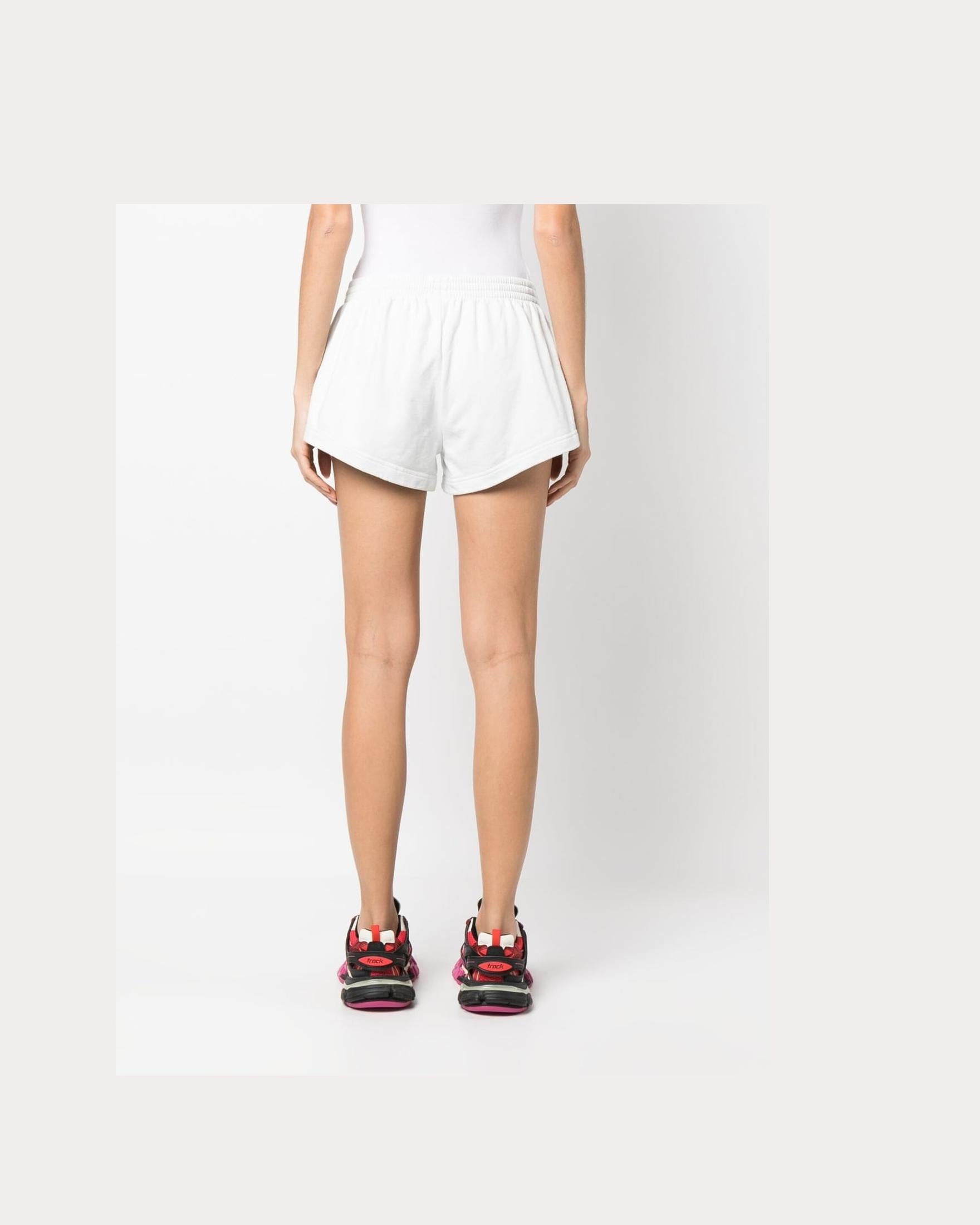 Balenciaga Flared Elasticated Waist Shorts Glam Steals