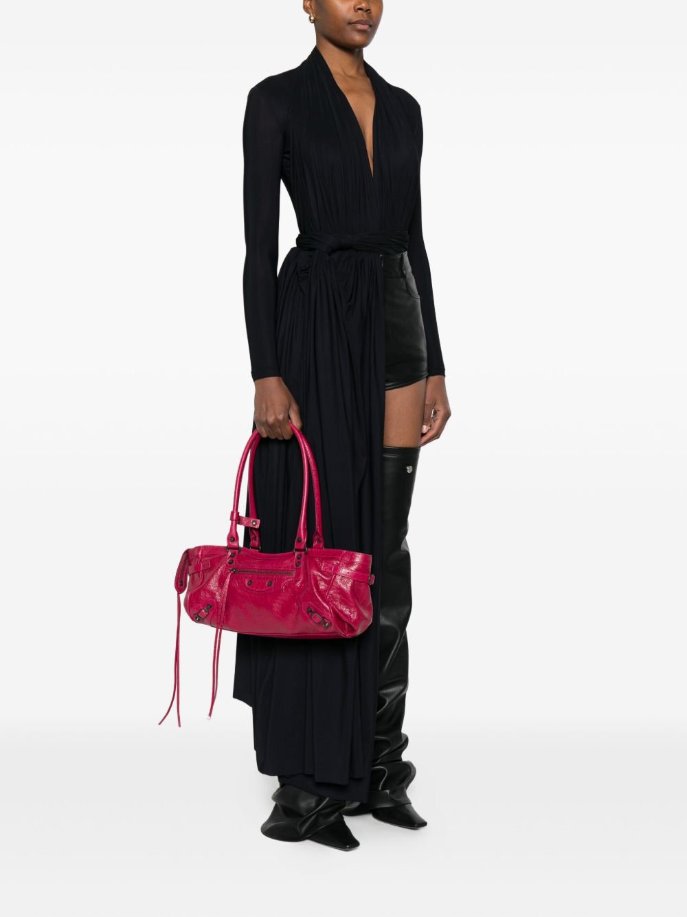 Balenciaga Fuchsia Bag Glam Steals