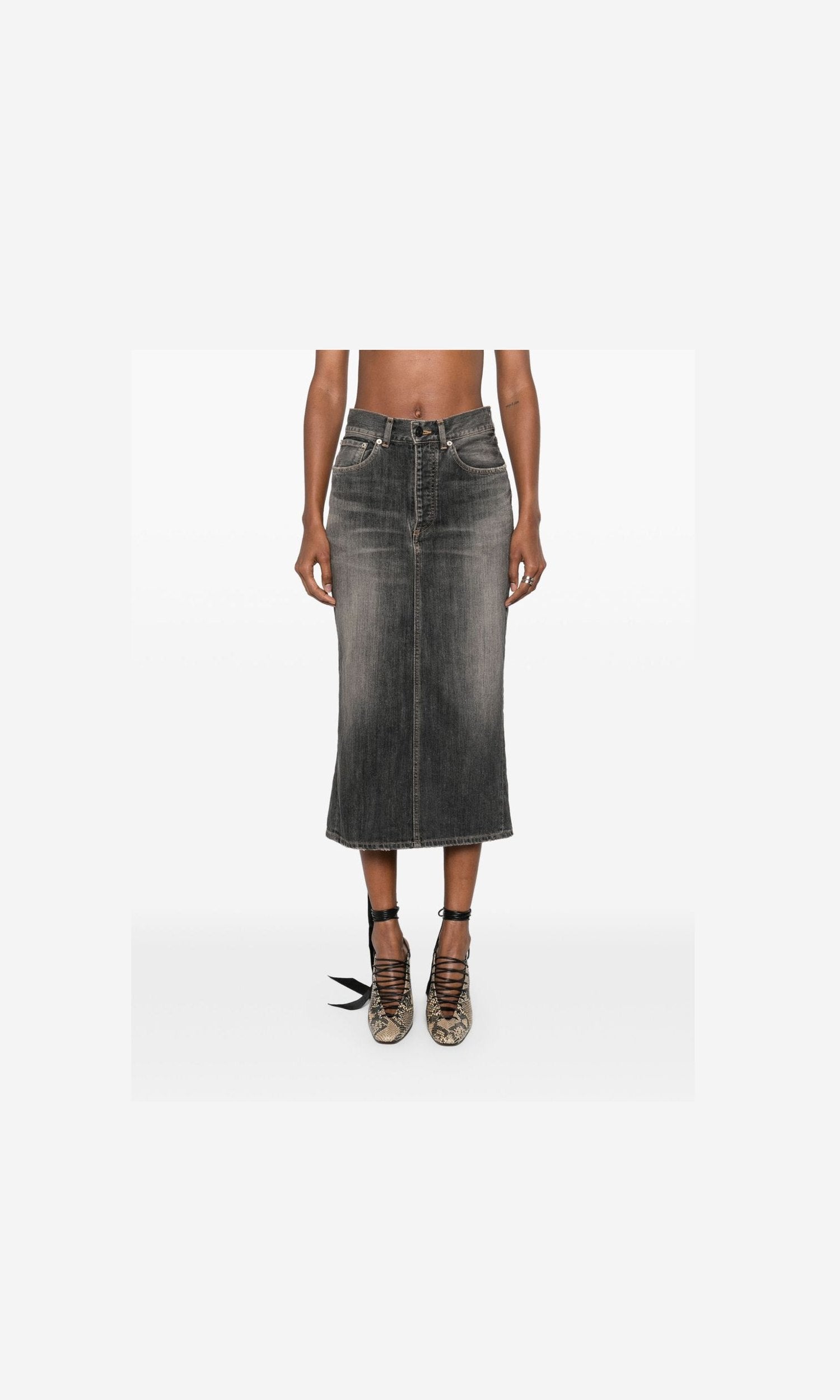 Balenciaga Grey Skirt Glam Steals