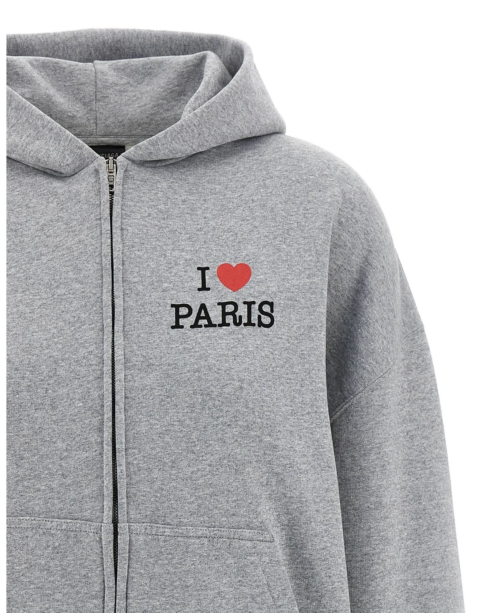 Balenciaga I Love Paris Hoodie Glam Steals