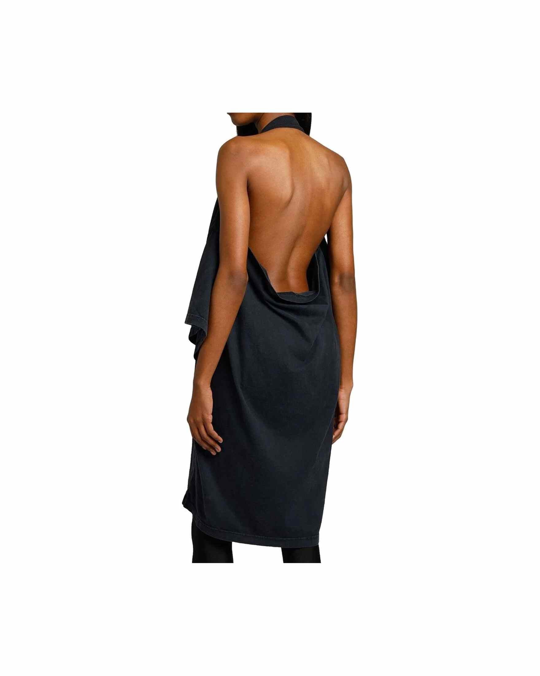 Balenciaga Icon Print T-Shirt Dress Glam Steals