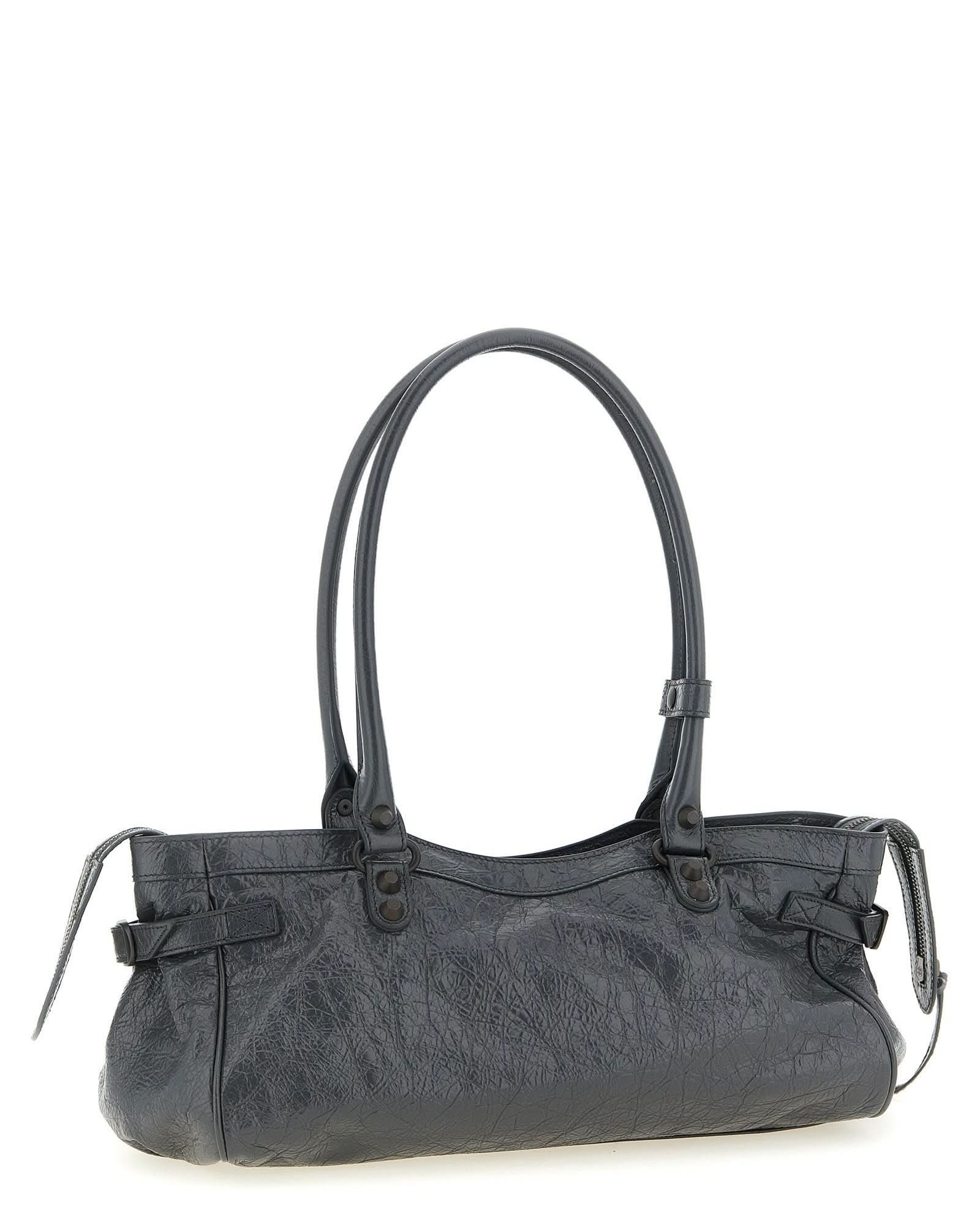 Balenciaga Le City East West Shoulder Bag Glam Steals