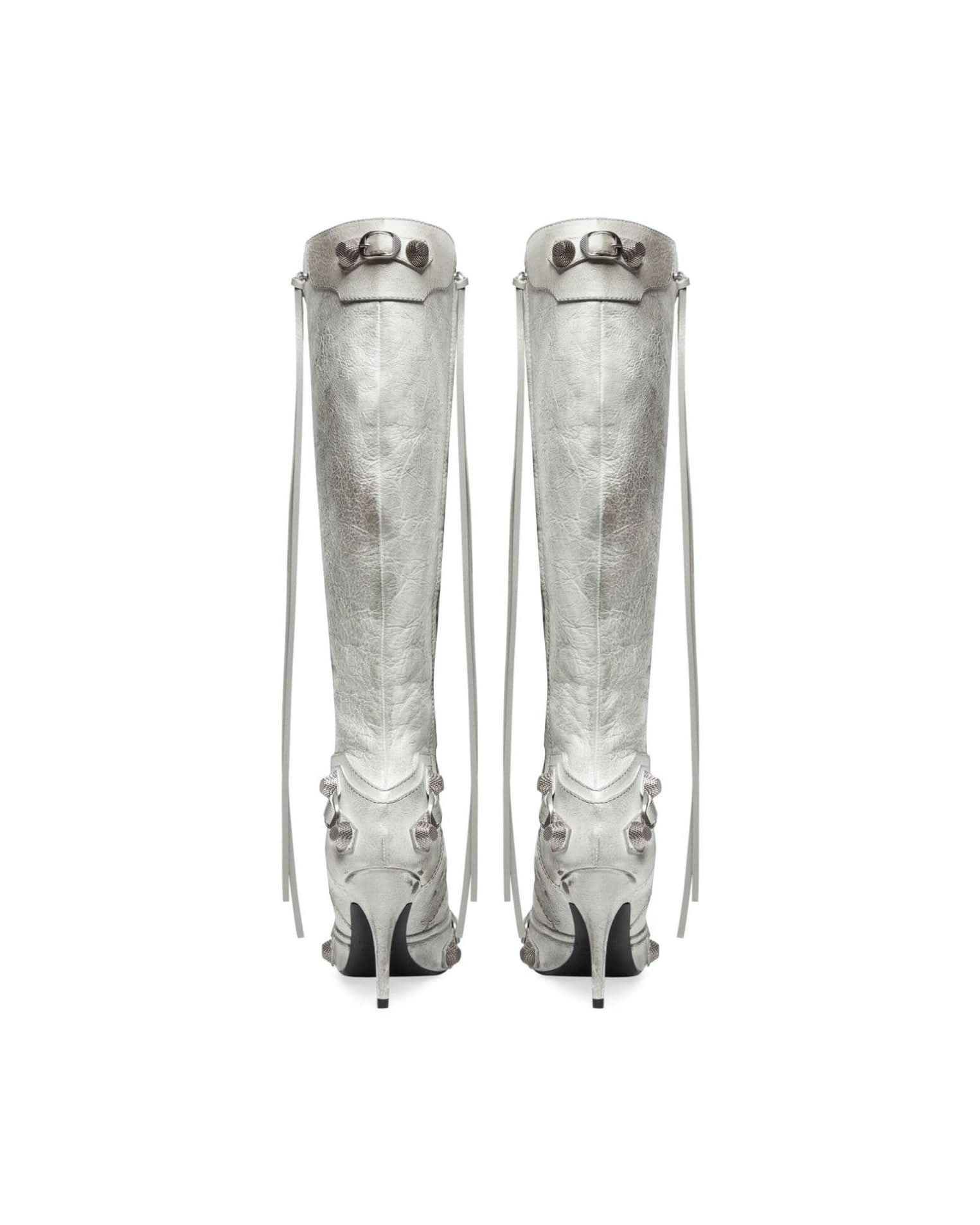 Balenciaga Leather Cagole Boots Boots
