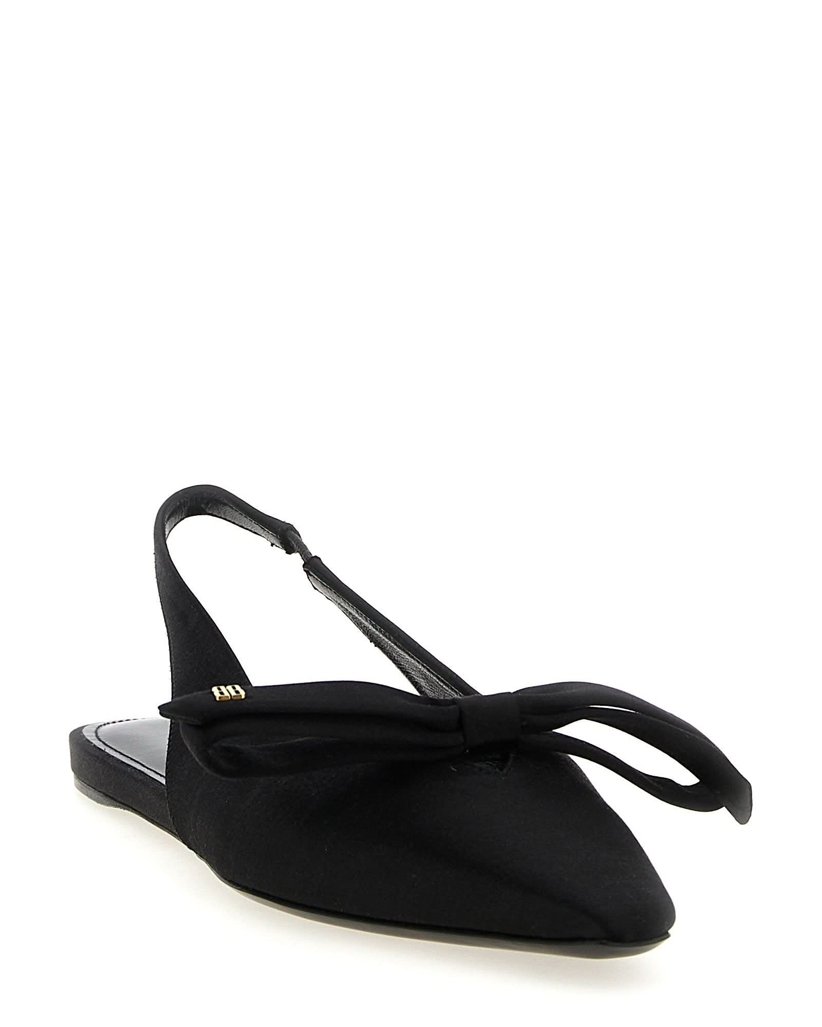 Balenciaga Nano Bow Sling Slingback Glam Steals