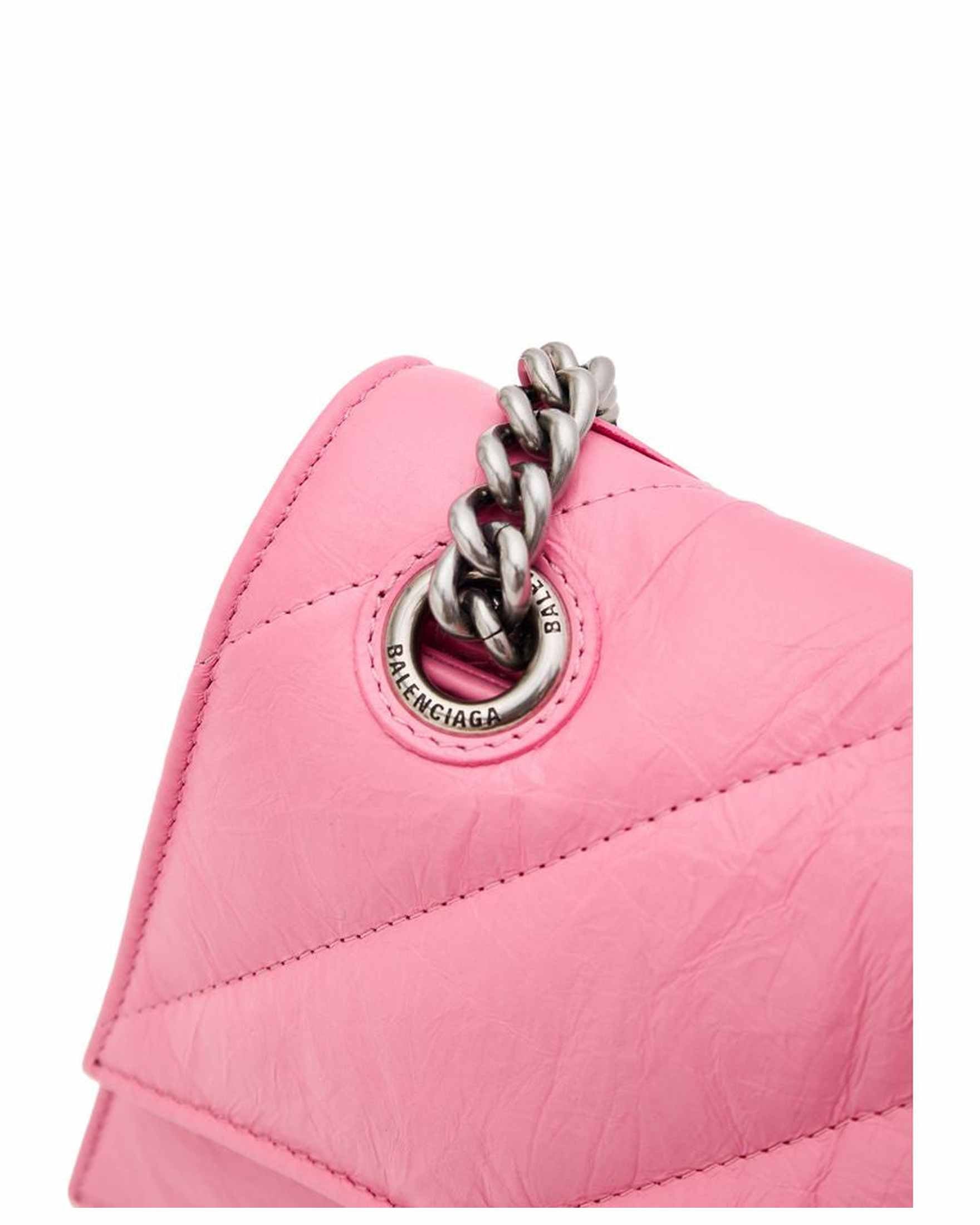 Balenciaga Pink Leather Shoulder Bag Glam Steals