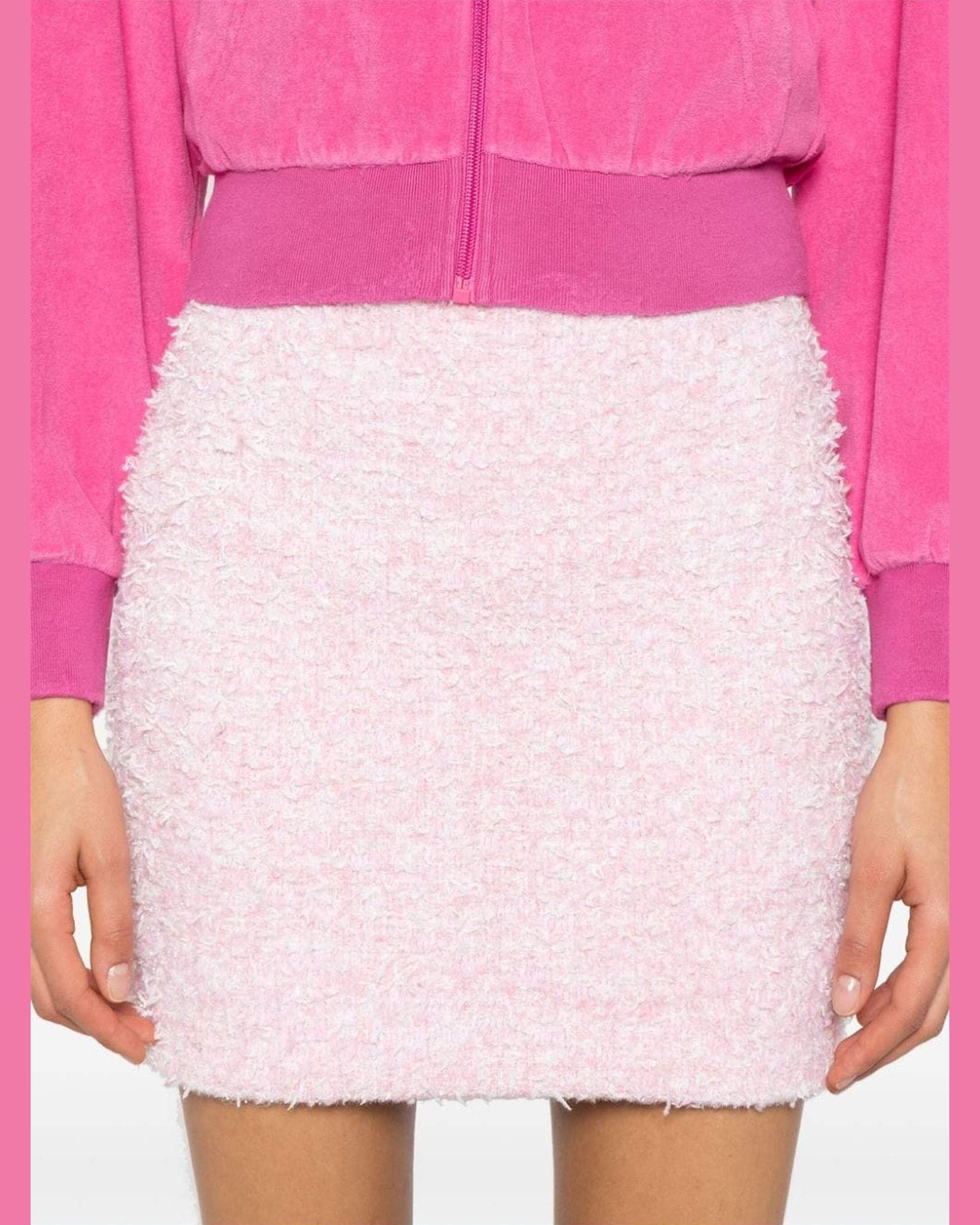 Balenciaga Pink Skirt Glam Steals