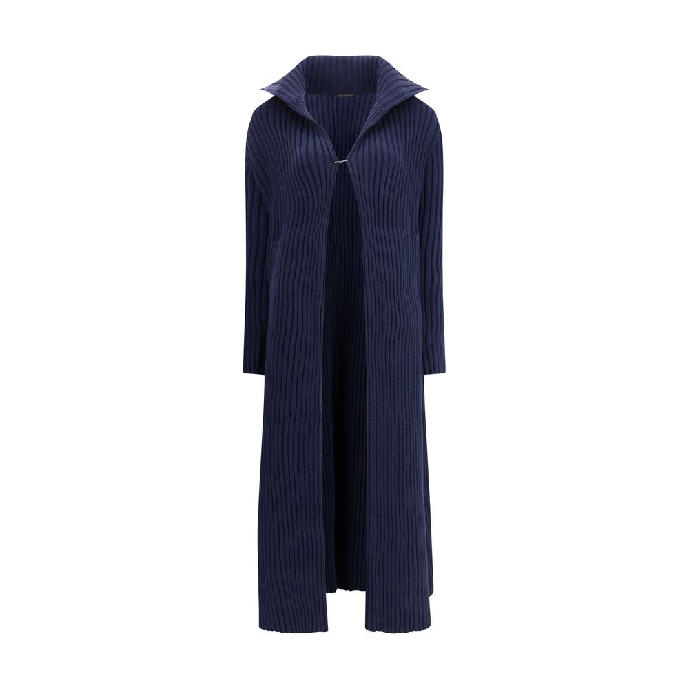 Balenciaga Ribbed Shawl Collar Cardigan Glam Steals
