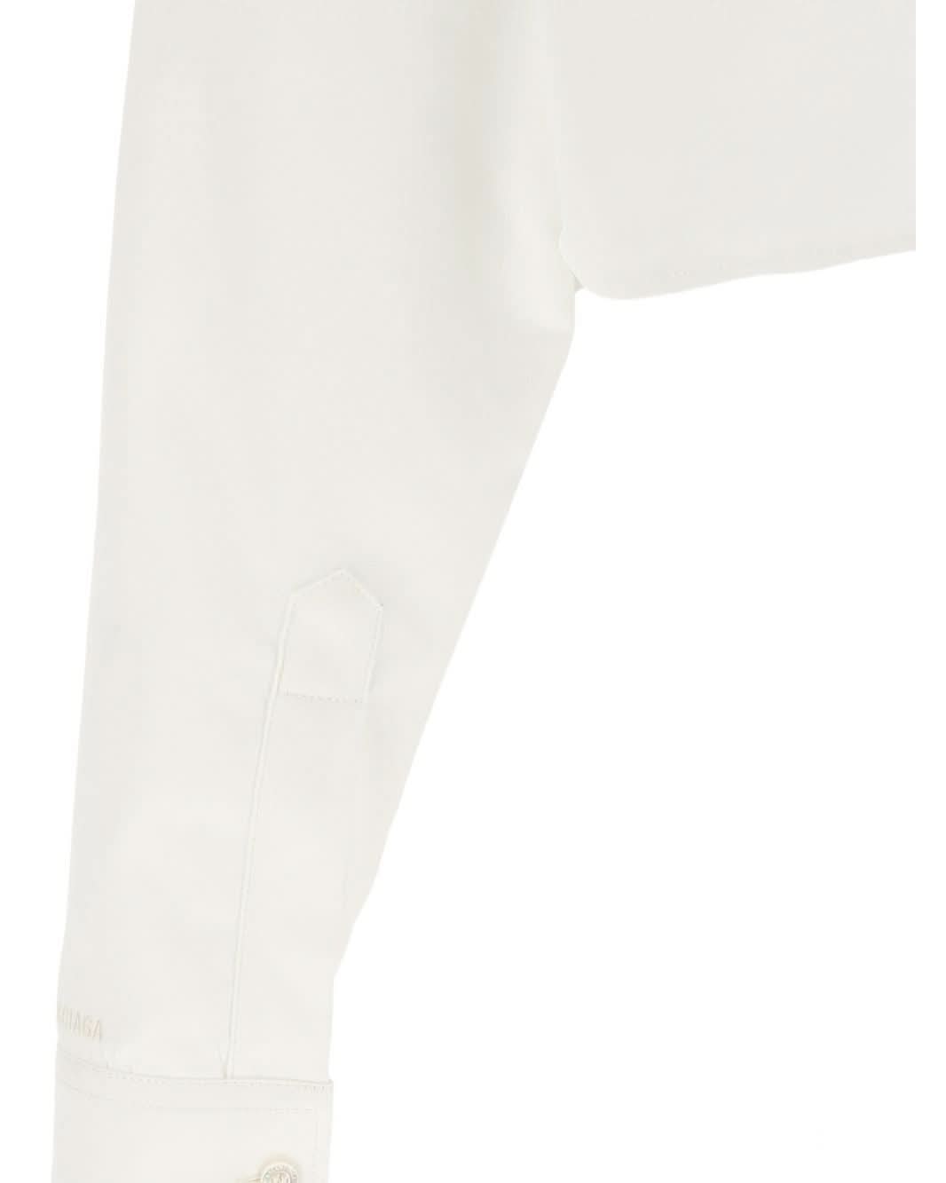 Balenciaga Cotton Cropped Shirt Glam Steals