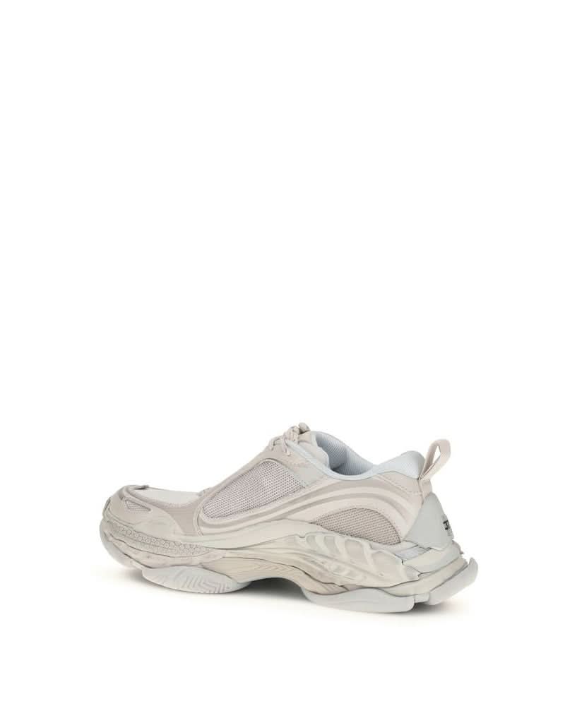 Balenciaga White Polyurethane Chunky Sneakers Glam Steals