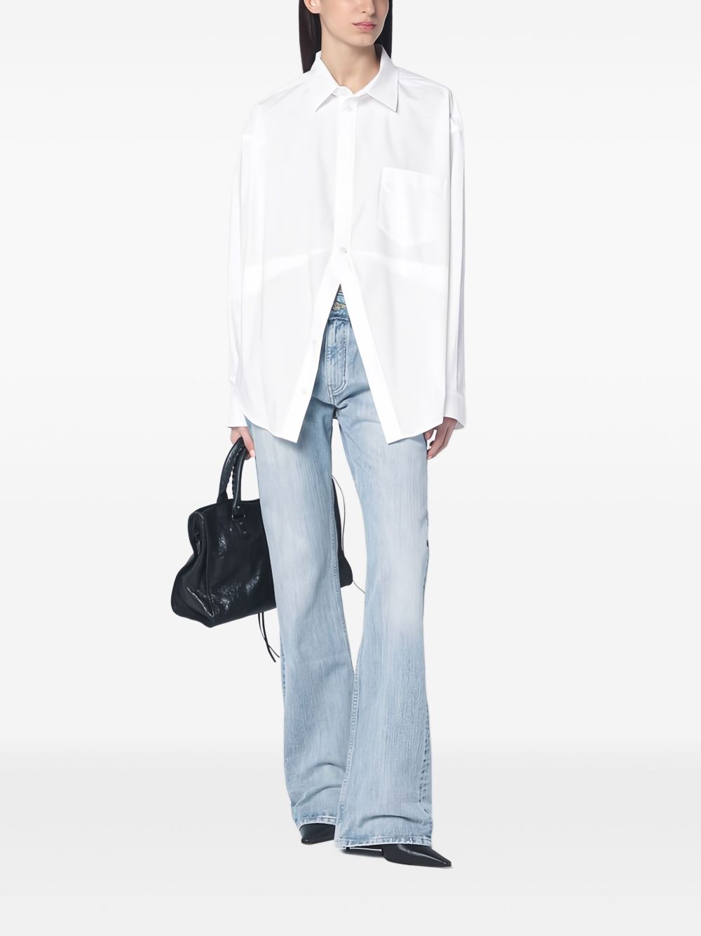 Balenciaga White Shirt Glam Steals