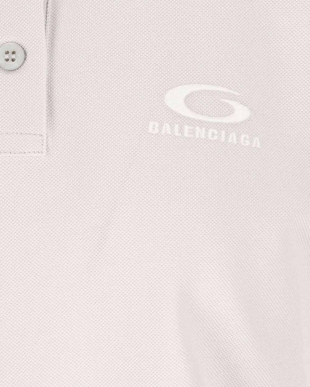 Balenciaga White T-Shirt Topwear