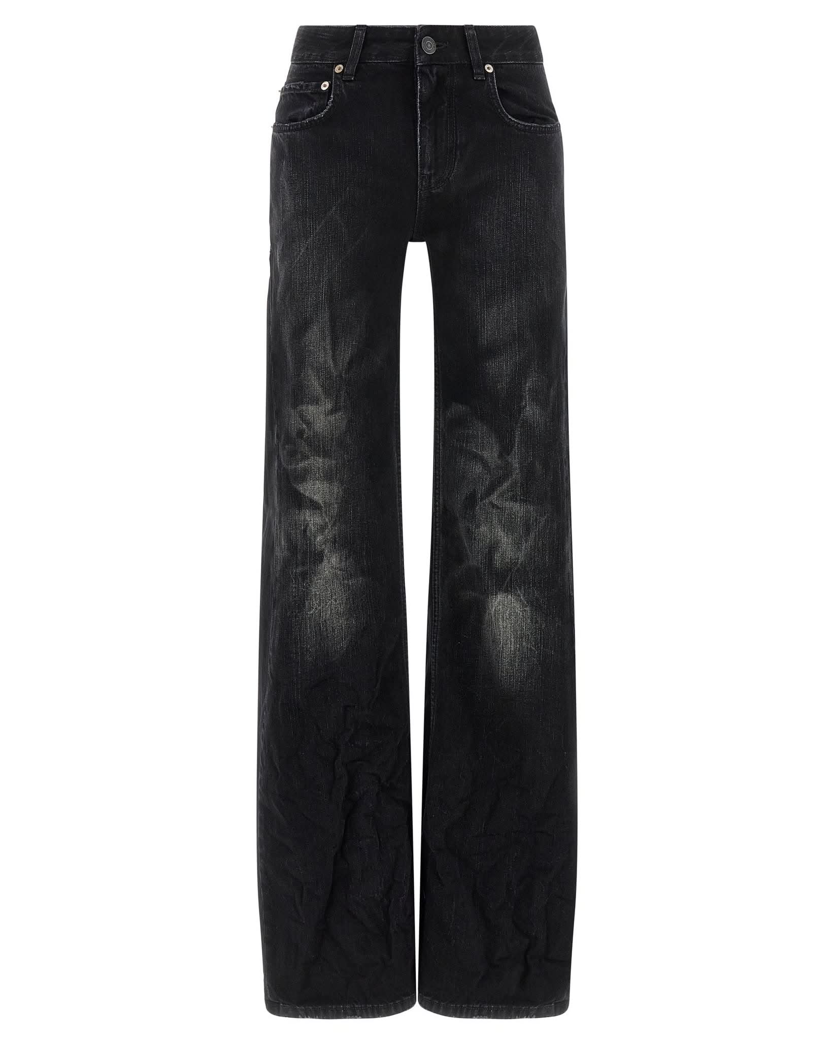 Balenciaga Wide Leg Jeans Glam Steals