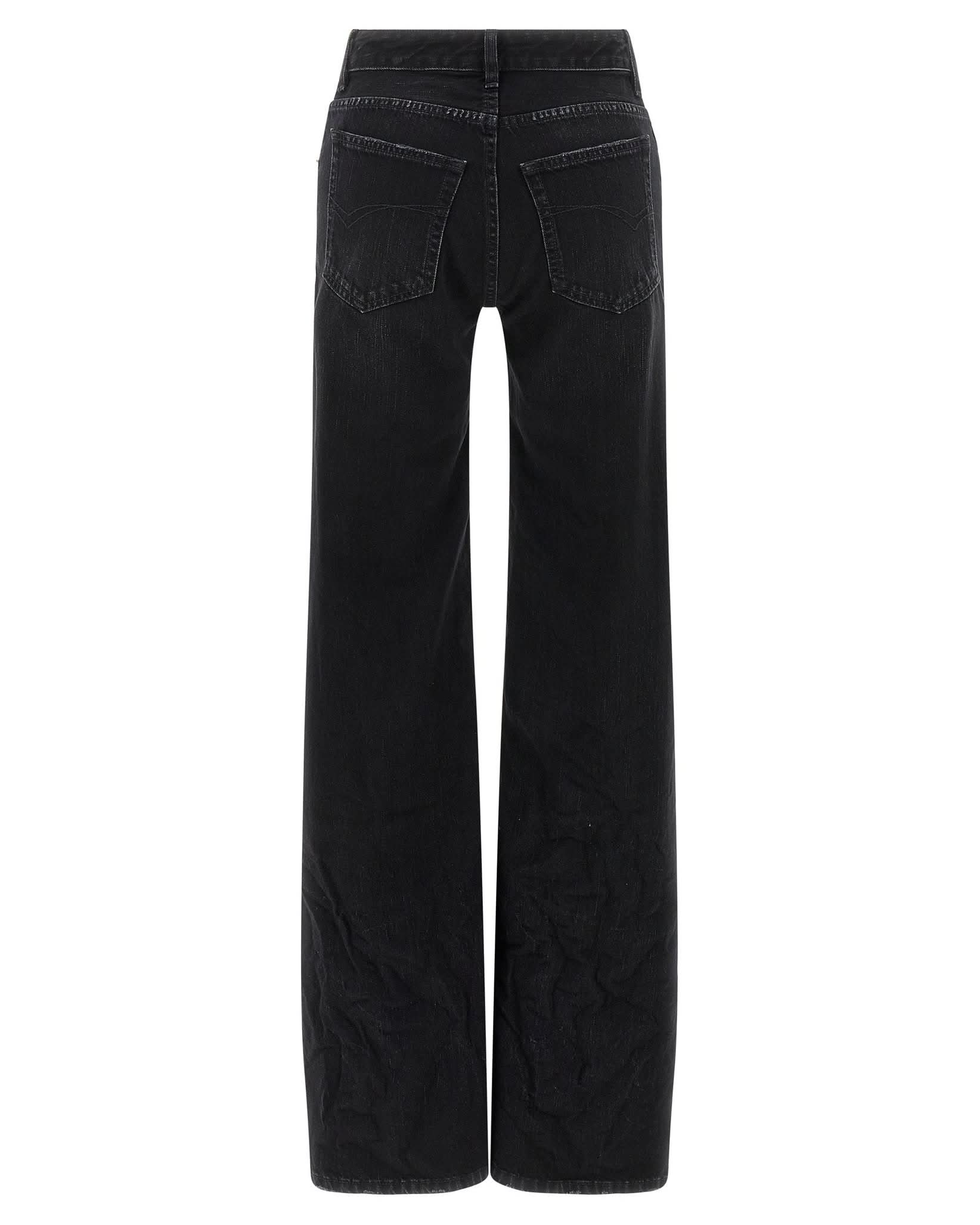 Balenciaga Wide Leg Jeans Glam Steals
