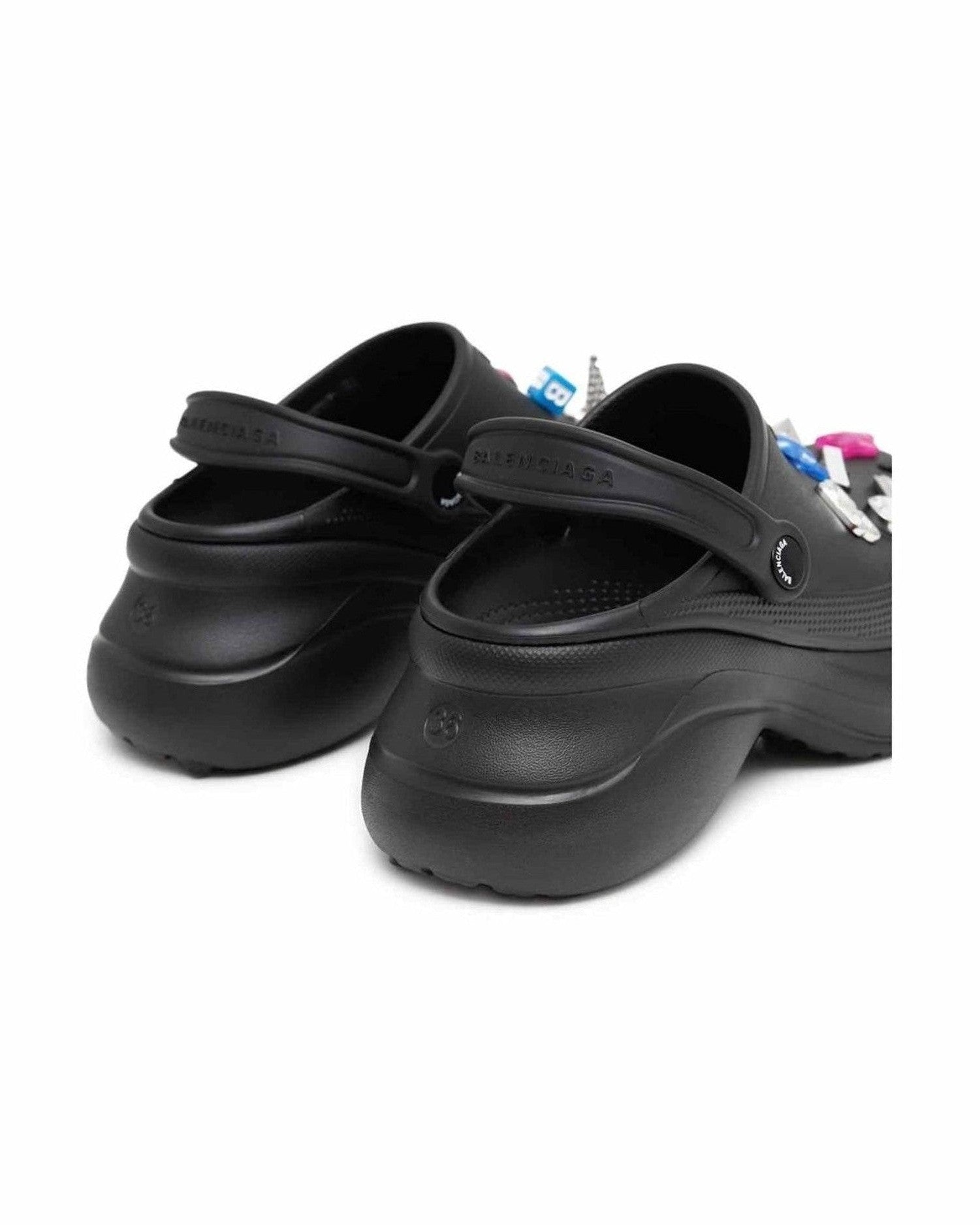 Balenciaga X Crocs Jibbitz Mules Glam Steals