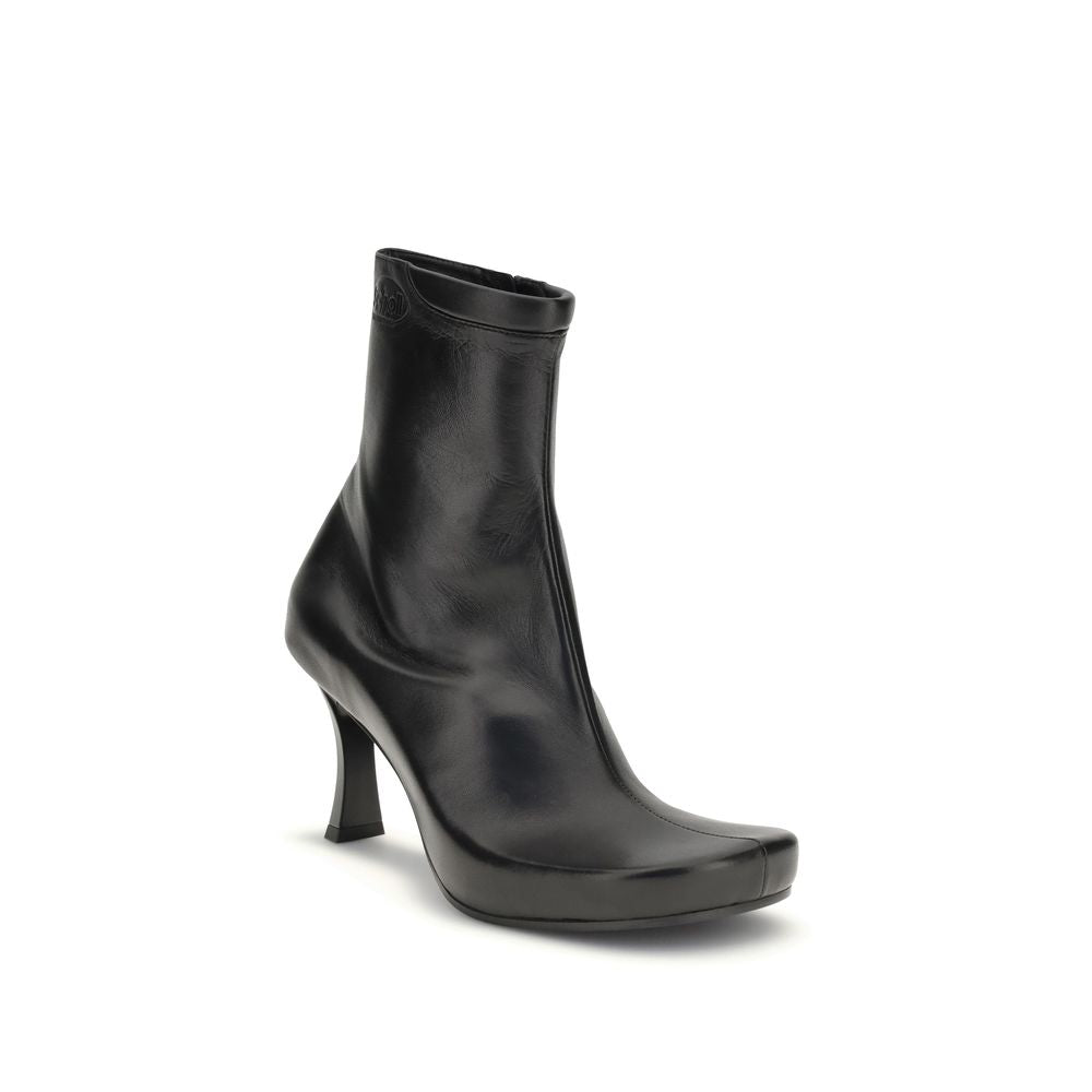 Balenciaga X Scholl Ankle Boots Glam Steals
