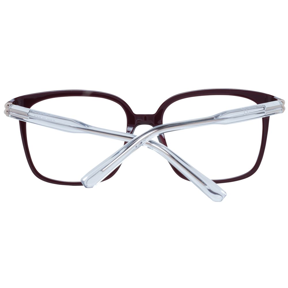 Bally Burgundy Women Optical Frame Glam Steals