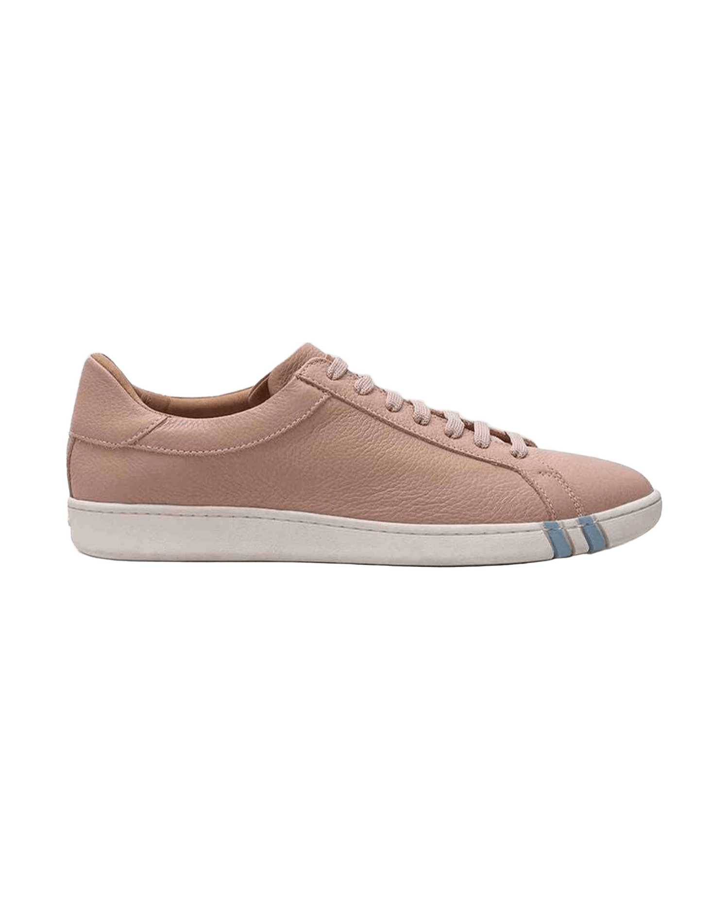 Bally Elegant Leather Pink Sneakers Glam Steals