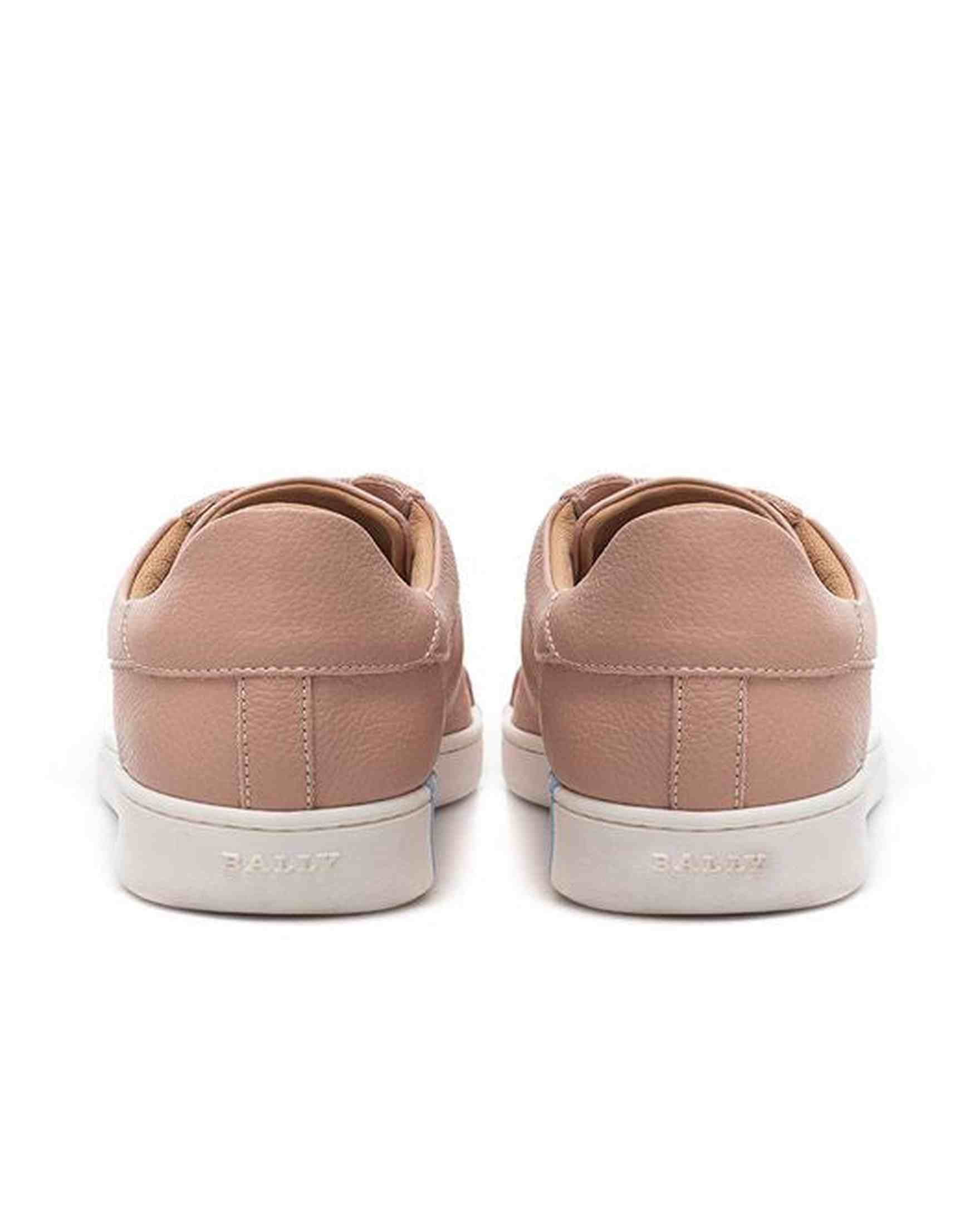 Bally Elegant Leather Pink Sneakers Glam Steals