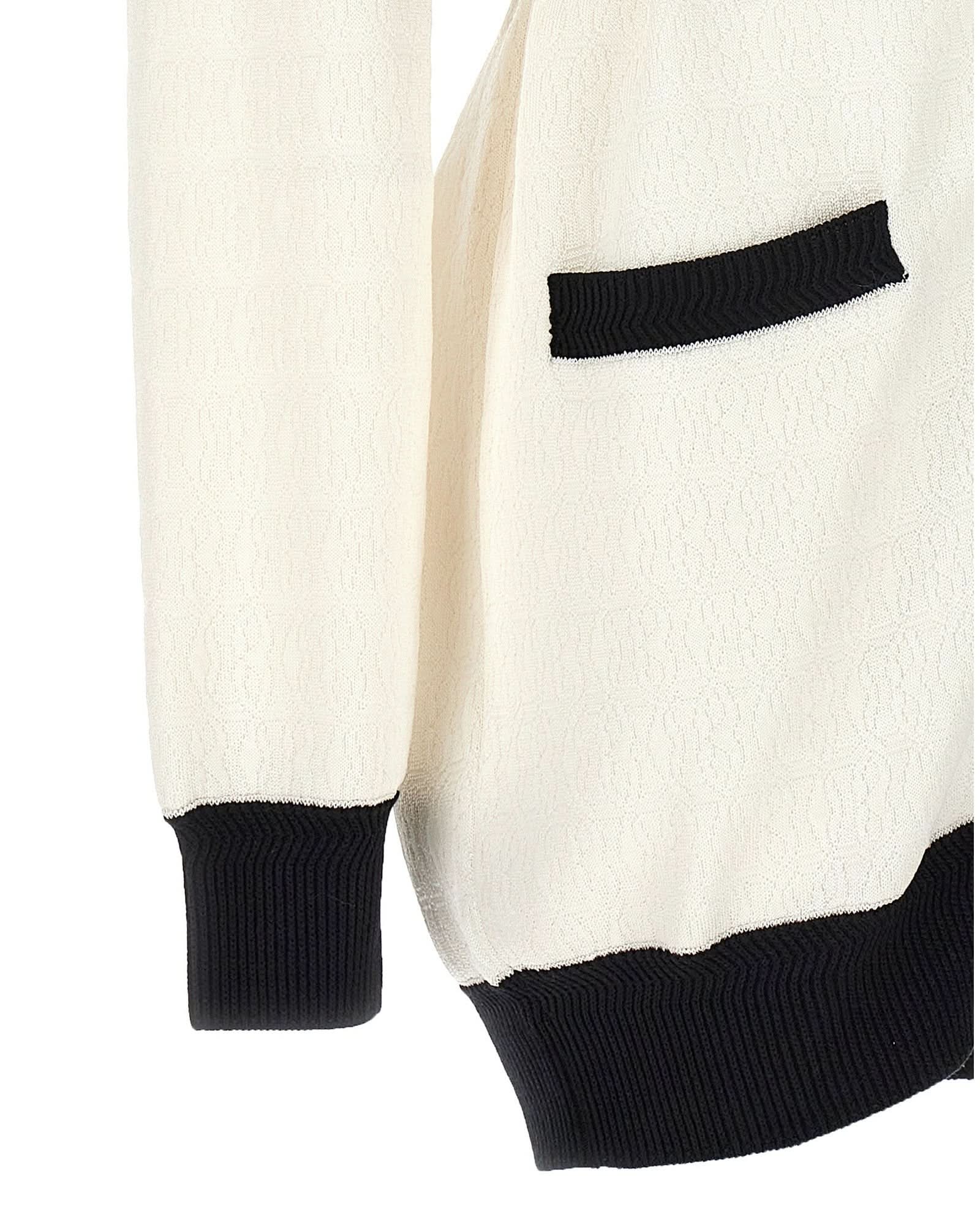 Bally Jacquard Logo Cardigan Glam Steals