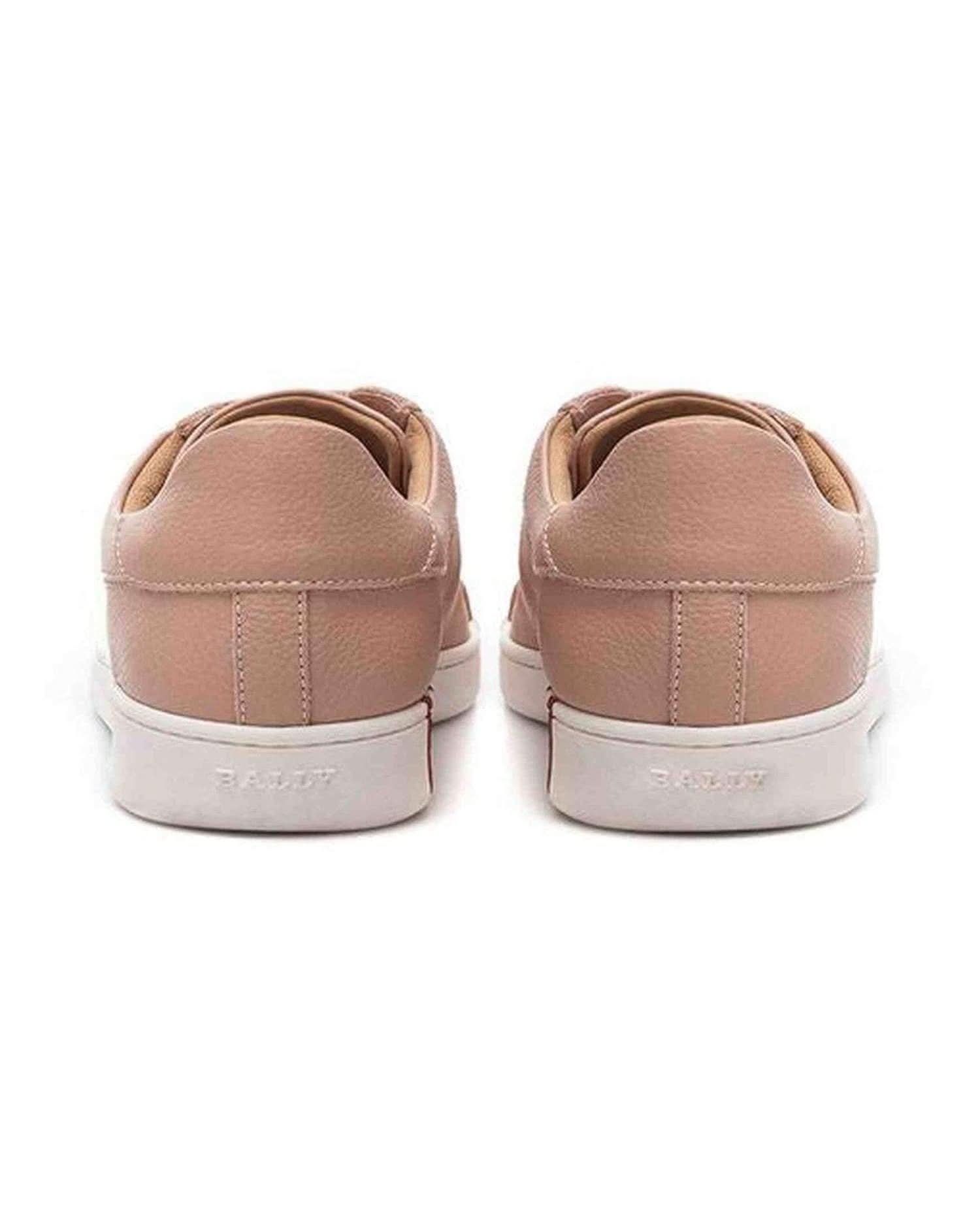 Bally Leather Pink Sneaker Sneakers