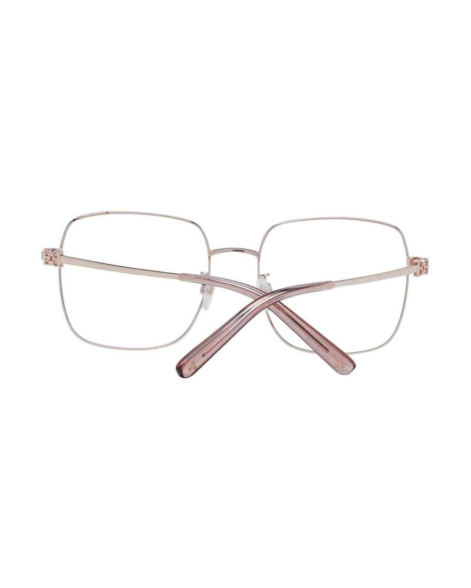 Bally Rose Gold Women Optical Frame Eyeglasses